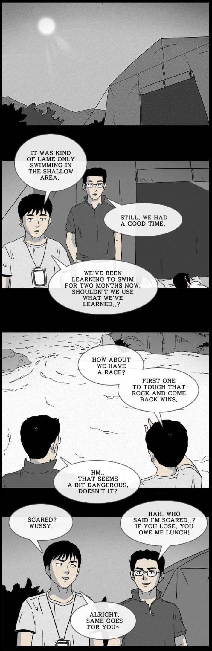 Chiller Chapter 3 page 4 - Chapter 3 : SOS - Seongdae Oh
