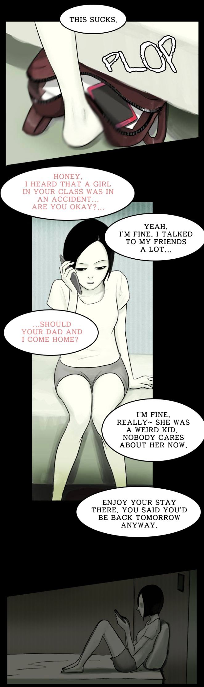 Chiller Chapter 9 page 2 - Chapter 9 : Group Chat - Seunghun Nah