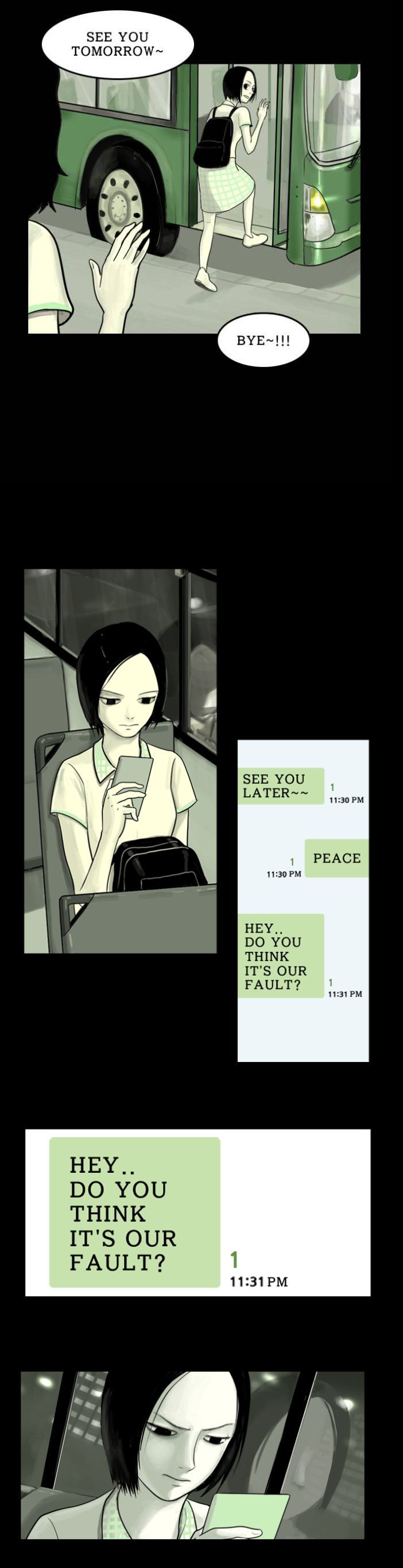 Chiller Chapter 9 page 7 - Chapter 9 : Group Chat - Seunghun Nah