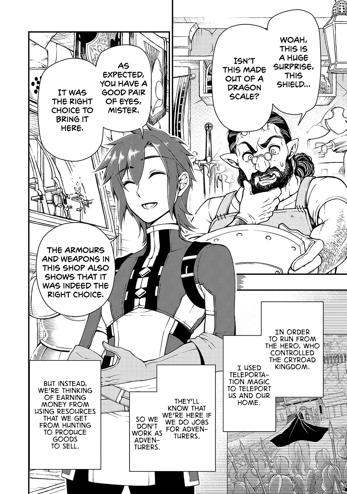 Chillin Different World Life Of The EX-Brave Candidate Was Cheat From Lv2 Chapter 10 page 13 - Chapter 10: The Demon "Hiya".