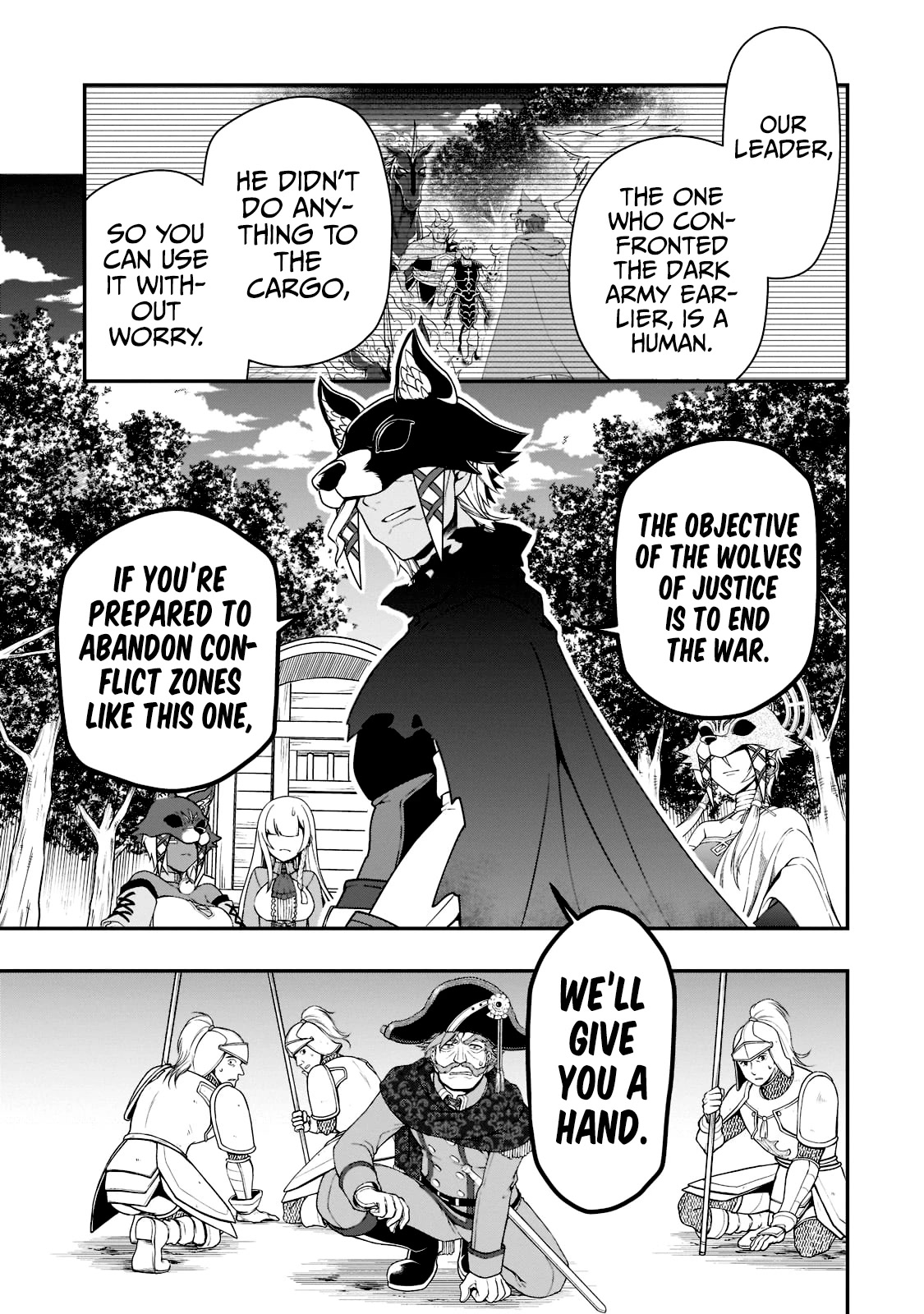 Chillin Different World Life Of The EX-Brave Candidate Was Cheat From Lv2 Chapter 35 page 23 - Chapter 35: The Wolves of Justice