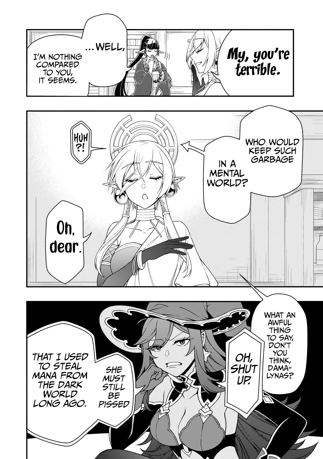 Chillin Different World Life Of The EX-Brave Candidate Was Cheat From Lv2 Chapter 49 page 15 - Chapter 49: The Three Djinns of the Dark World