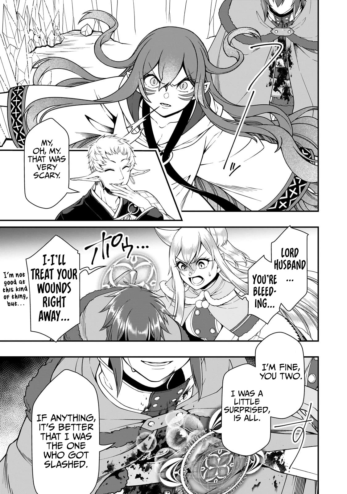 Chillin Different World Life Of The EX-Brave Candidate Was Cheat From Lv2 Chapter 49 page 27 - Chapter 49: The Three Djinns of the Dark World