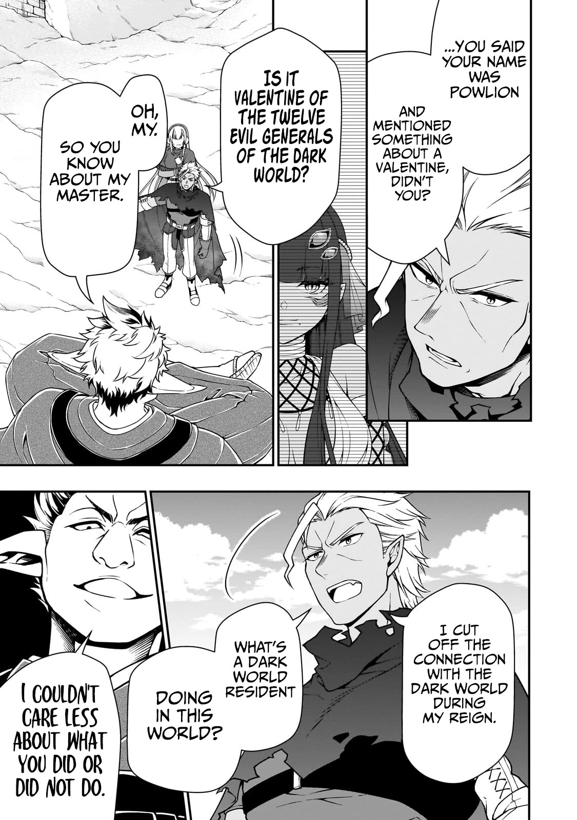 Chillin Different World Life Of The EX-Brave Candidate Was Cheat From Lv2 Chapter 49 page 4 - Chapter 49: The Three Djinns of the Dark World