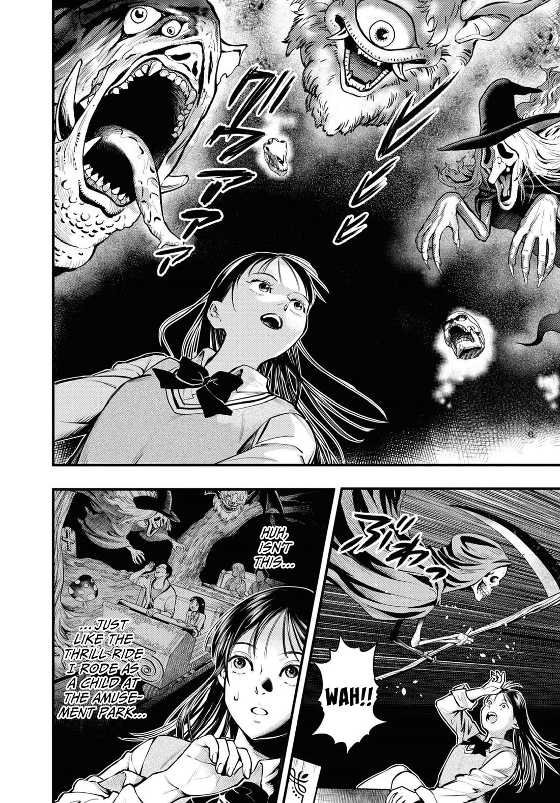 Chilling Internet Urban Legends: A Horror Comic Anthology Chapter 1 page 10 - Chapter 1: Monkey Dream (Shimizu Aki)