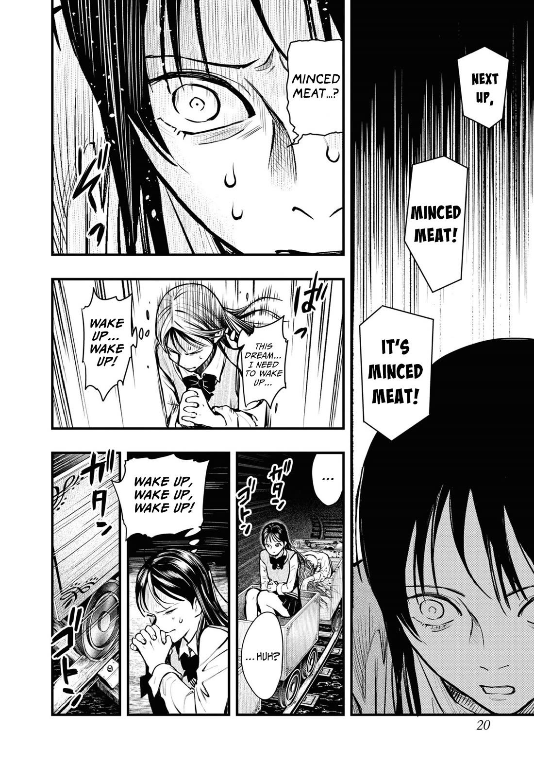 Chilling Internet Urban Legends: A Horror Comic Anthology Chapter 1 page 18 - Chapter 1: Monkey Dream (Shimizu Aki)