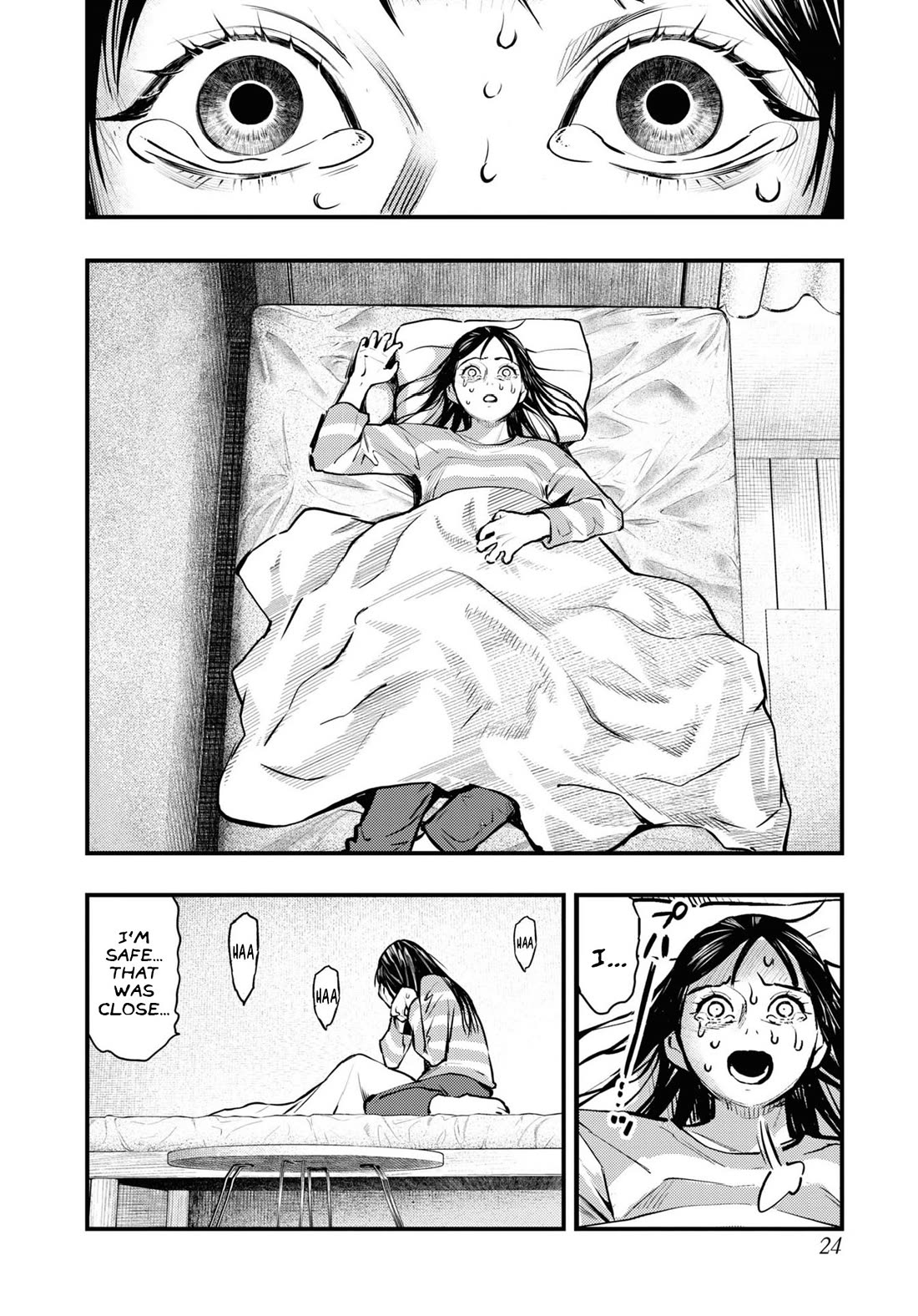 Chilling Internet Urban Legends: A Horror Comic Anthology Chapter 1 page 22 - Chapter 1: Monkey Dream (Shimizu Aki)