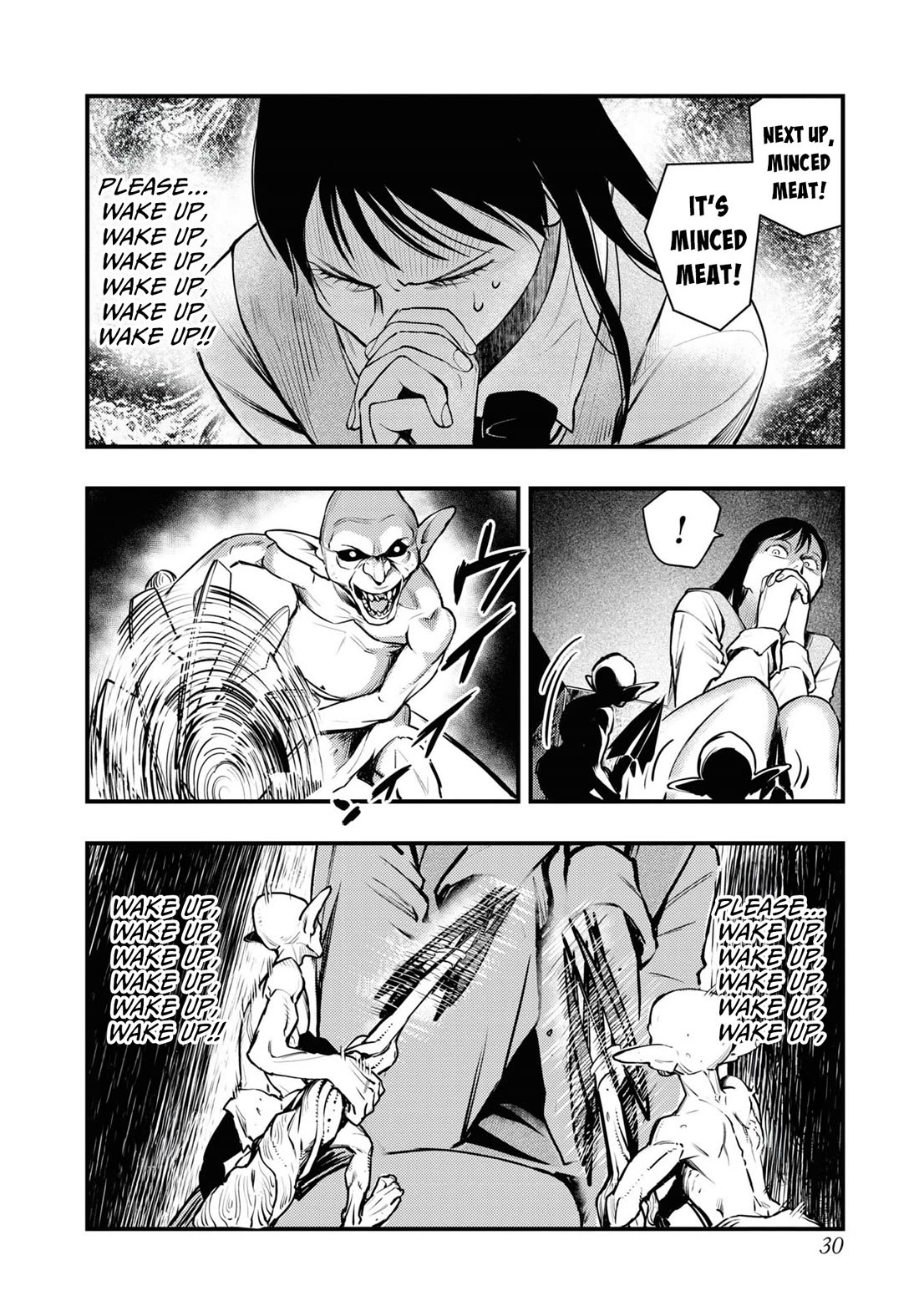 Chilling Internet Urban Legends: A Horror Comic Anthology Chapter 1 page 28 - Chapter 1: Monkey Dream (Shimizu Aki)
