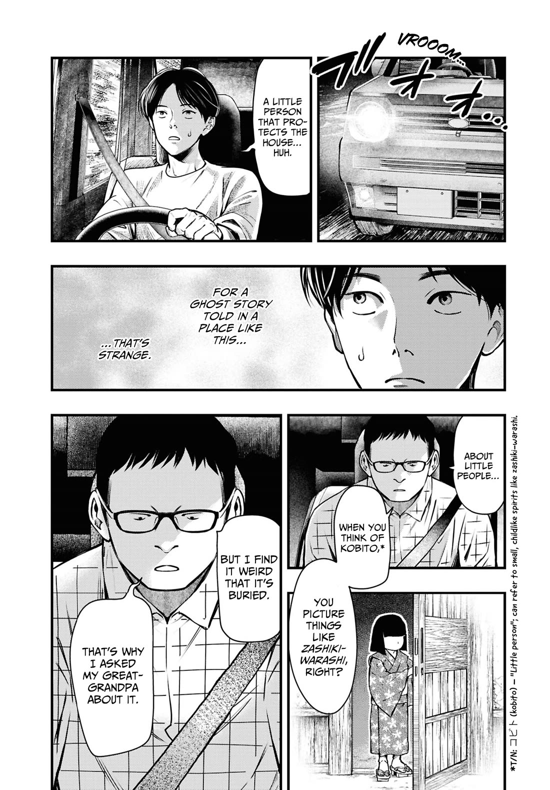 Chilling Internet Urban Legends: A Horror Comic Anthology Chapter 11 page 11 - Chapter 11: Mountain Road Ghost Story (Shimizu Aki)