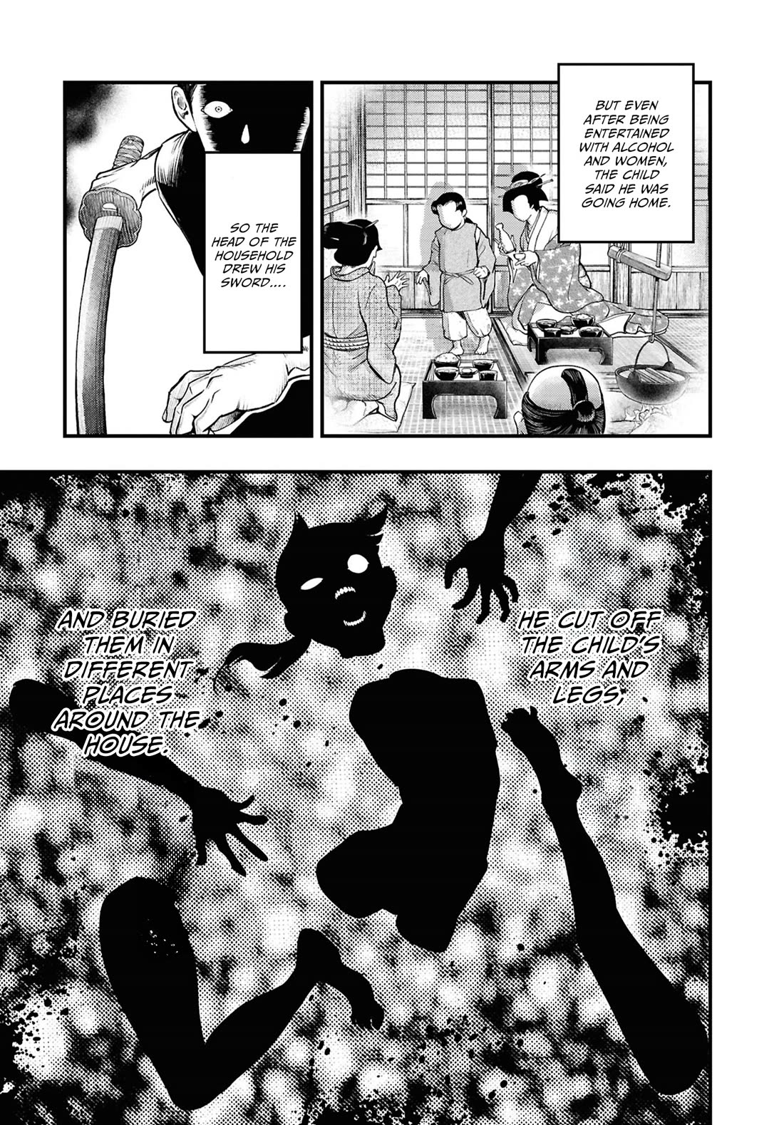Chilling Internet Urban Legends: A Horror Comic Anthology Chapter 11 page 14 - Chapter 11: Mountain Road Ghost Story (Shimizu Aki)
