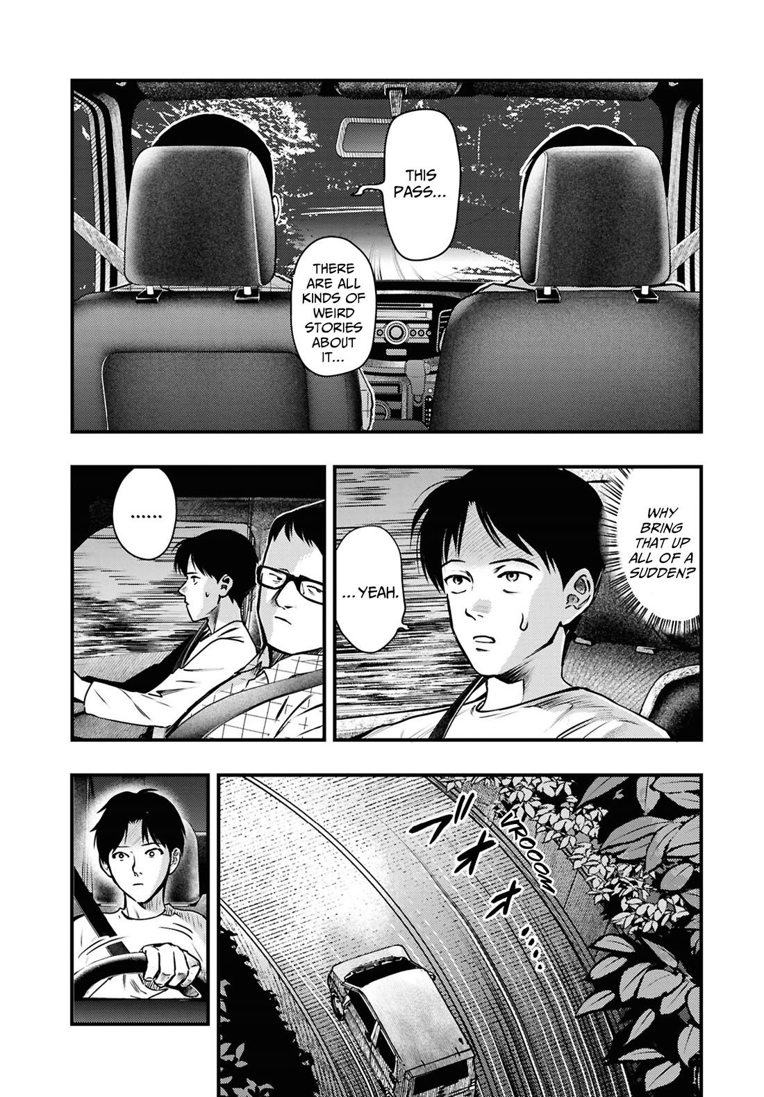 Chilling Internet Urban Legends: A Horror Comic Anthology Chapter 11 page 5 - Chapter 11: Mountain Road Ghost Story (Shimizu Aki)