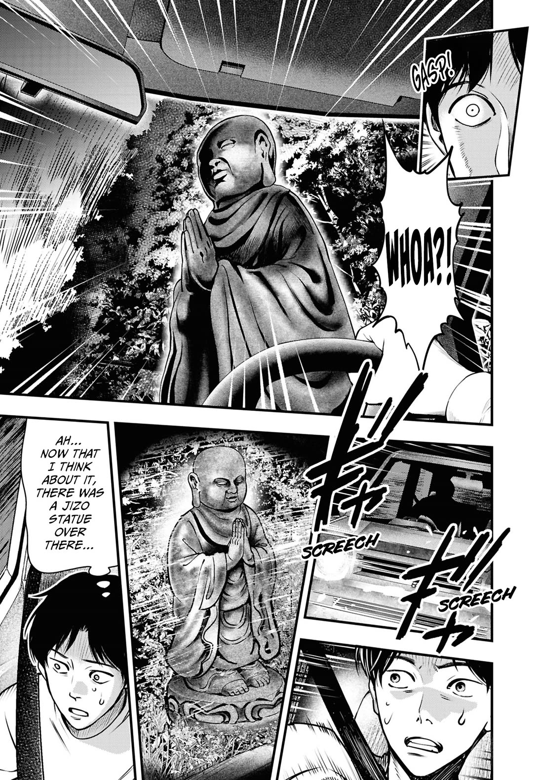 Chilling Internet Urban Legends: A Horror Comic Anthology Chapter 11 page 6 - Chapter 11: Mountain Road Ghost Story (Shimizu Aki)