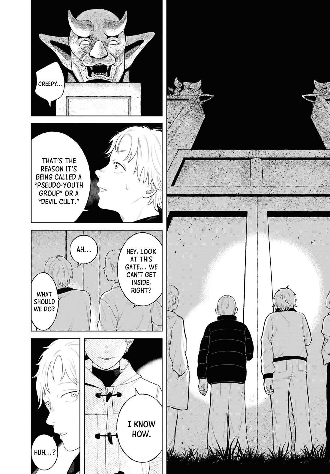 Chilling Internet Urban Legends: A Horror Comic Anthology Chapter 12 page 4 - Chapter 12: The Round Hole in the Basement (Kitaoka Tomo)