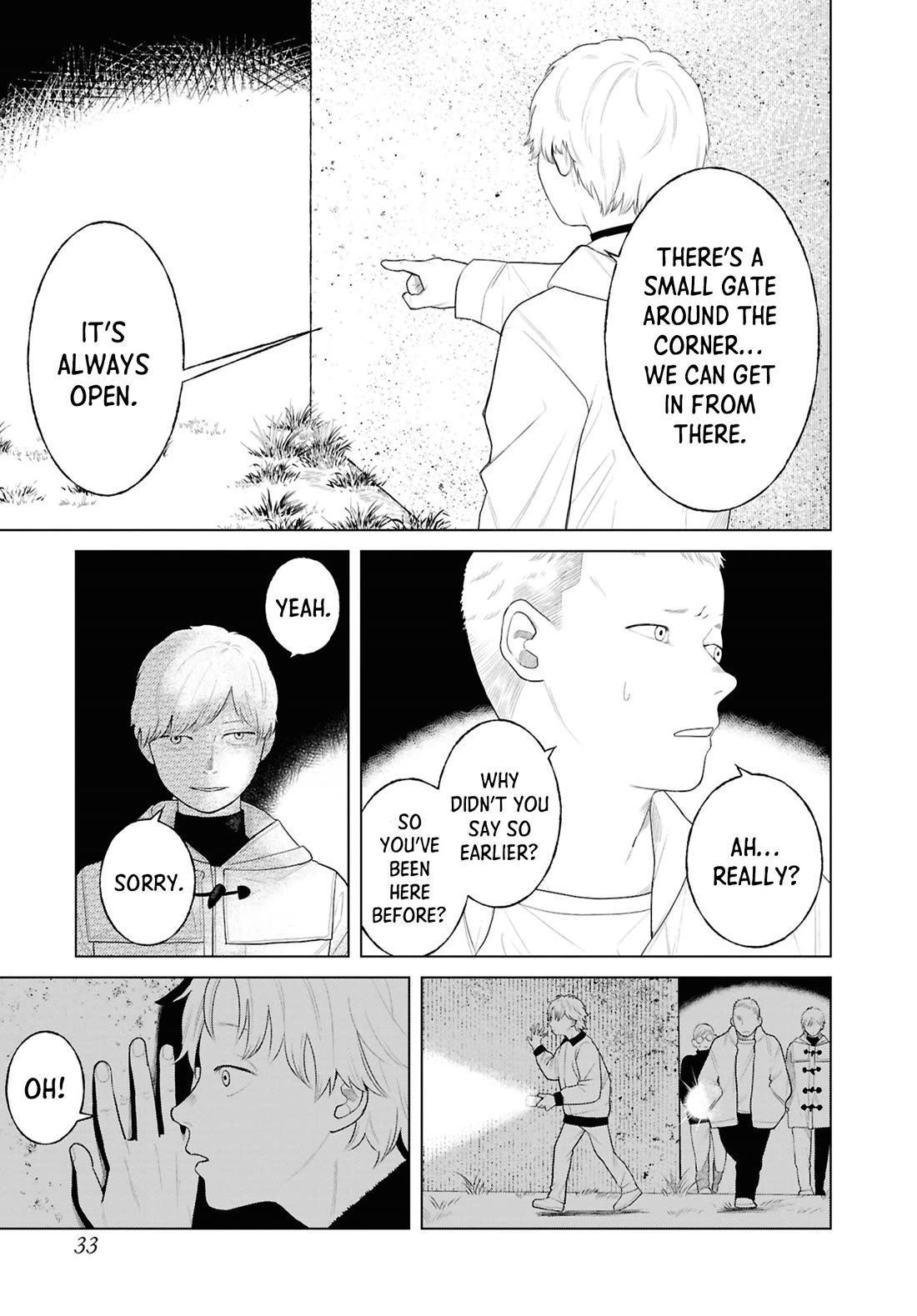 Chilling Internet Urban Legends: A Horror Comic Anthology Chapter 12 page 5 - Chapter 12: The Round Hole in the Basement (Kitaoka Tomo)