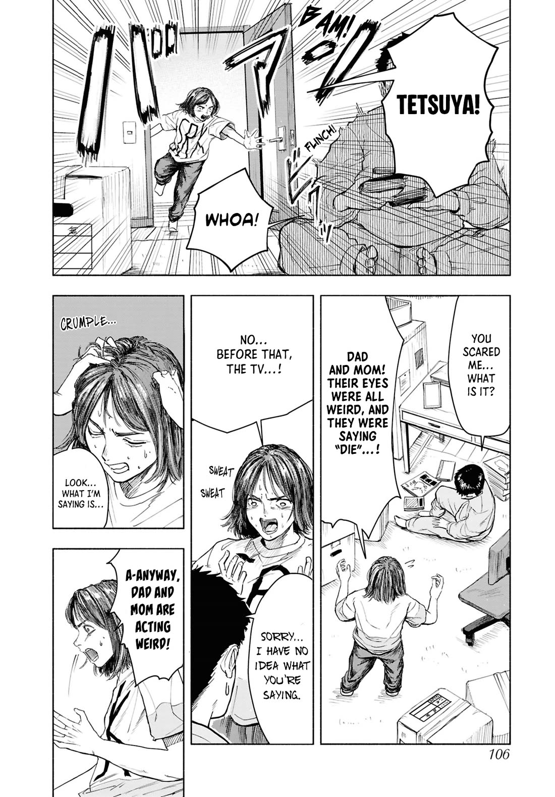 Chilling Internet Urban Legends: A Horror Comic Anthology Chapter 14 page 11 - Chapter 14: Mad Family (Saitou Shunke)