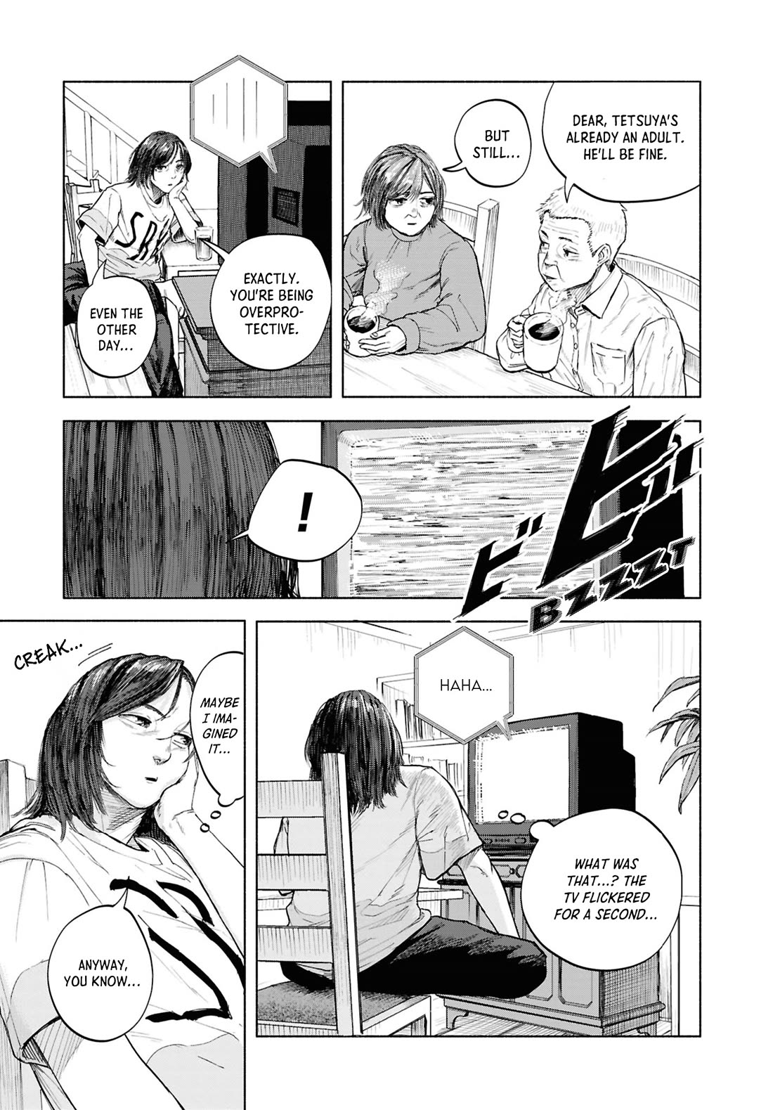 Chilling Internet Urban Legends: A Horror Comic Anthology Chapter 14 page 3 - Chapter 14: Mad Family (Saitou Shunke)