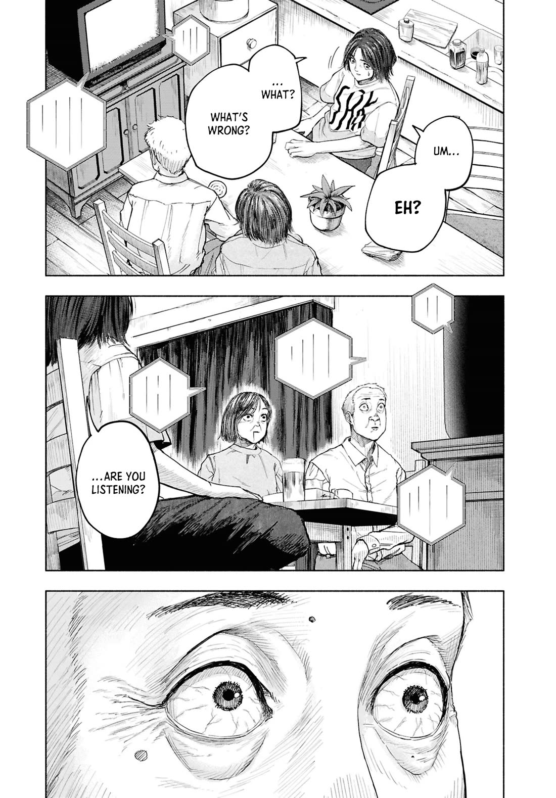 Chilling Internet Urban Legends: A Horror Comic Anthology Chapter 14 page 5 - Chapter 14: Mad Family (Saitou Shunke)