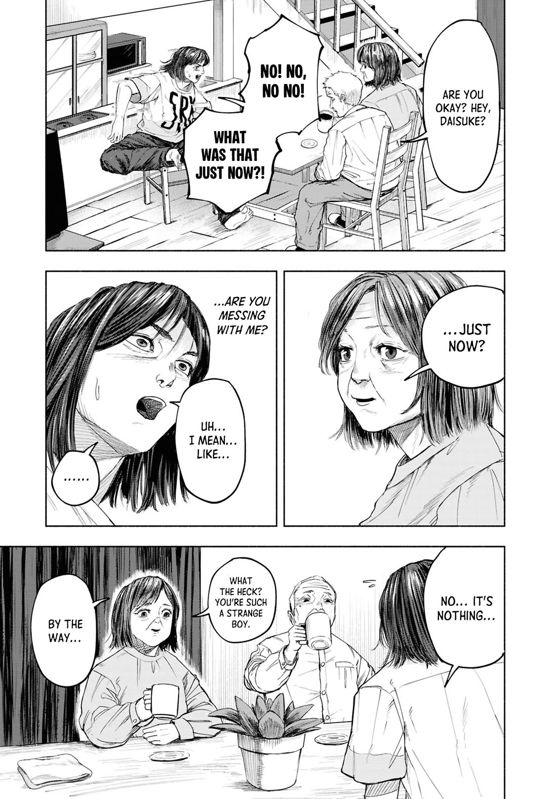 Chilling Internet Urban Legends: A Horror Comic Anthology Chapter 14 page 7 - Chapter 14: Mad Family (Saitou Shunke)
