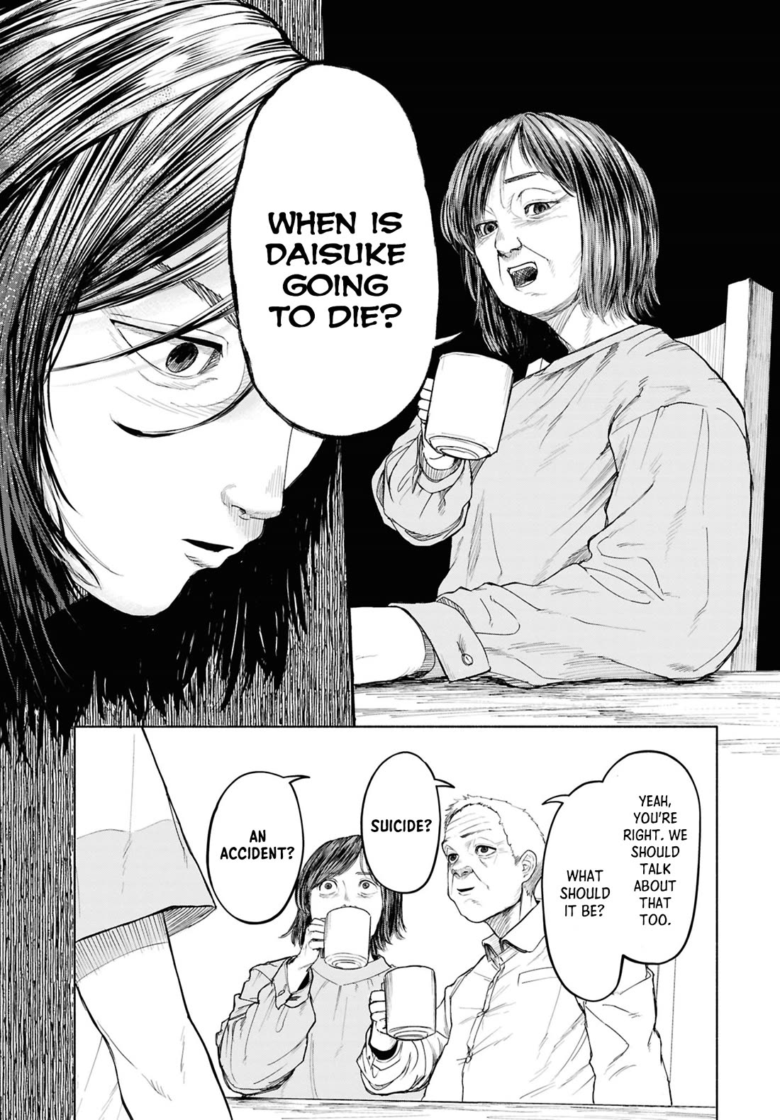 Chilling Internet Urban Legends: A Horror Comic Anthology Chapter 14 page 8 - Chapter 14: Mad Family (Saitou Shunke)