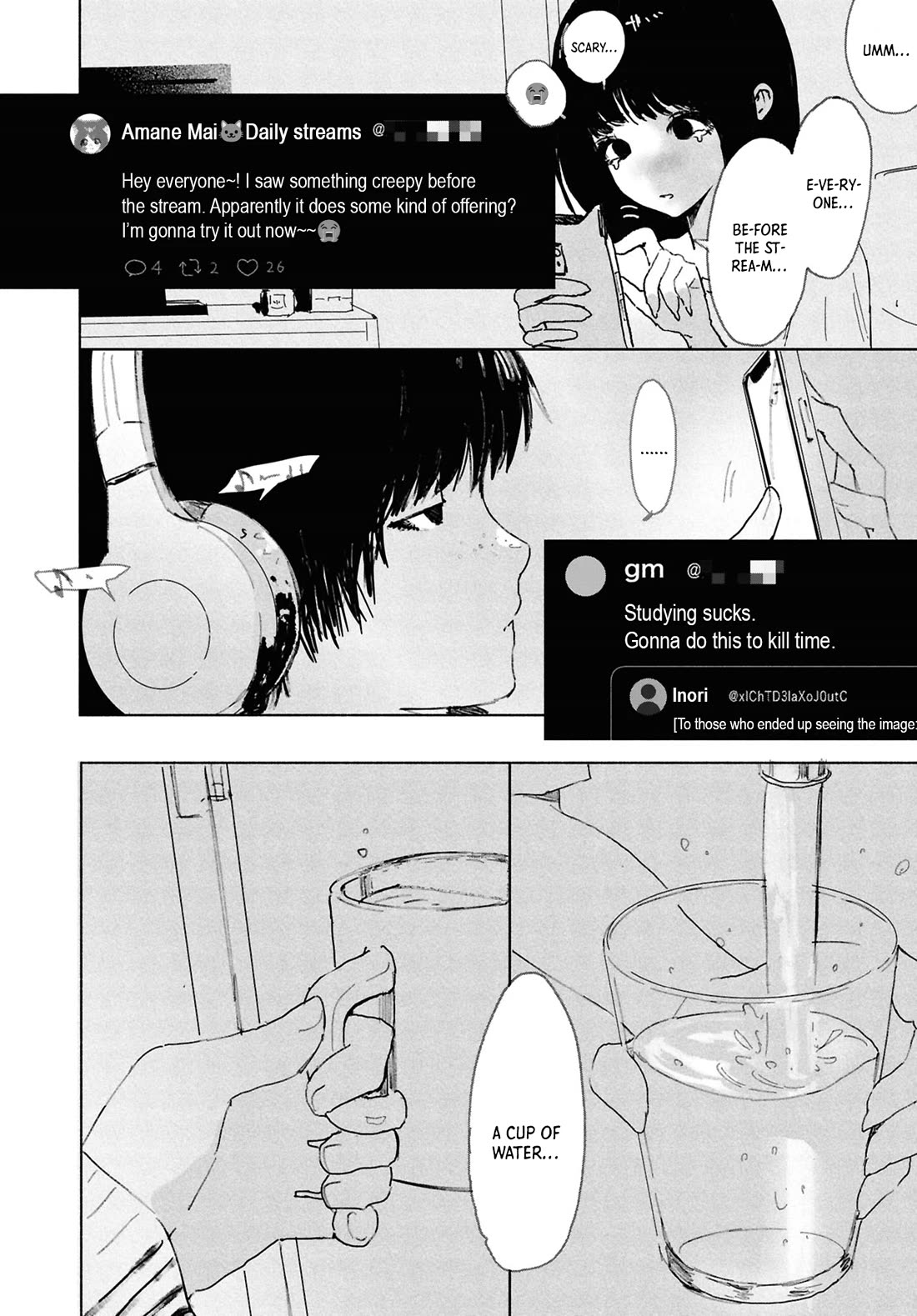 Chilling Internet Urban Legends: A Horror Comic Anthology Chapter 15 page 6 - Chapter 15: Otsukaresama deshita. (Tegure)