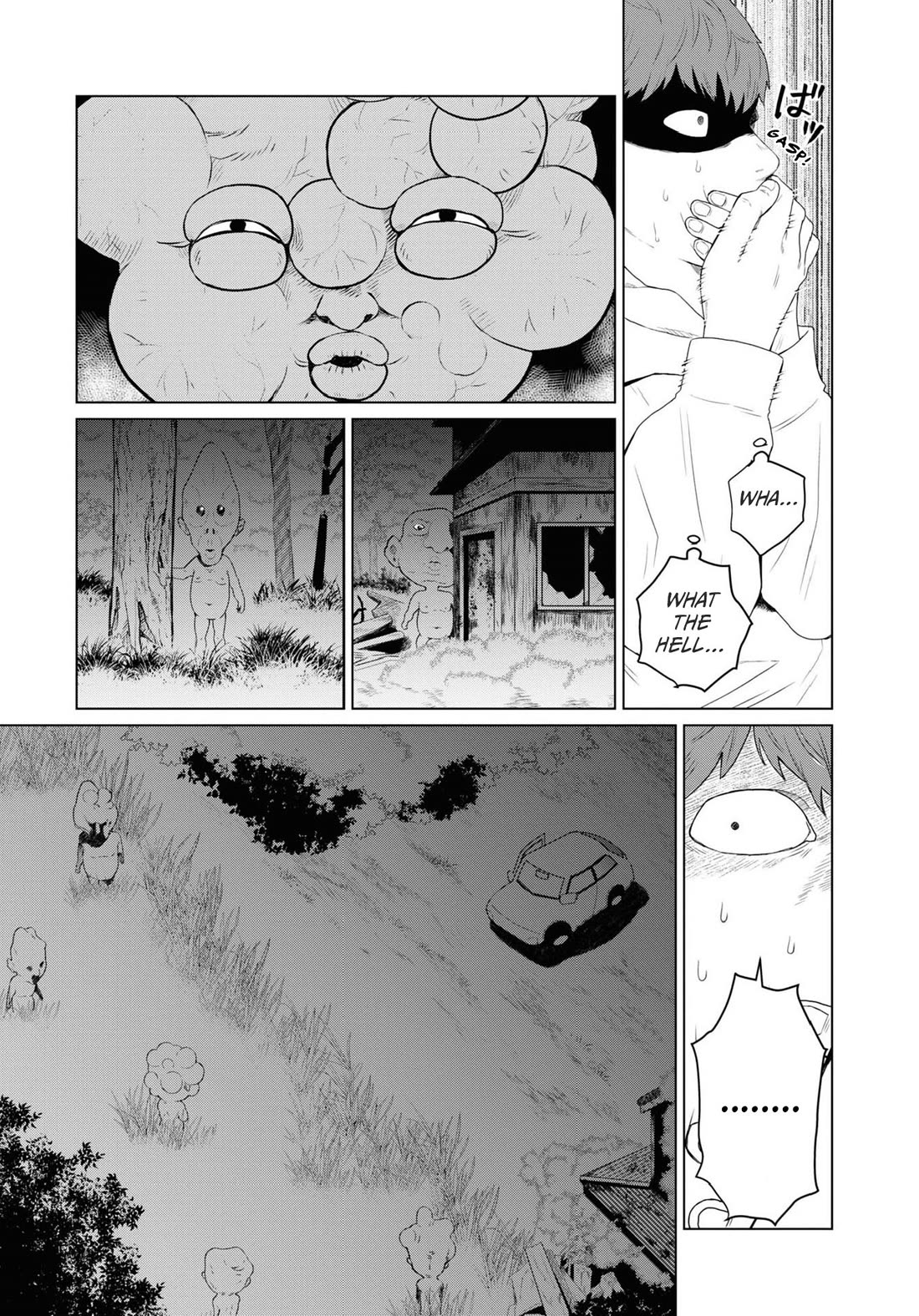 Chilling Internet Urban Legends: A Horror Comic Anthology Chapter 2 page 13 - Chapter 2: The Big Head O (Tomo Kitaoka)