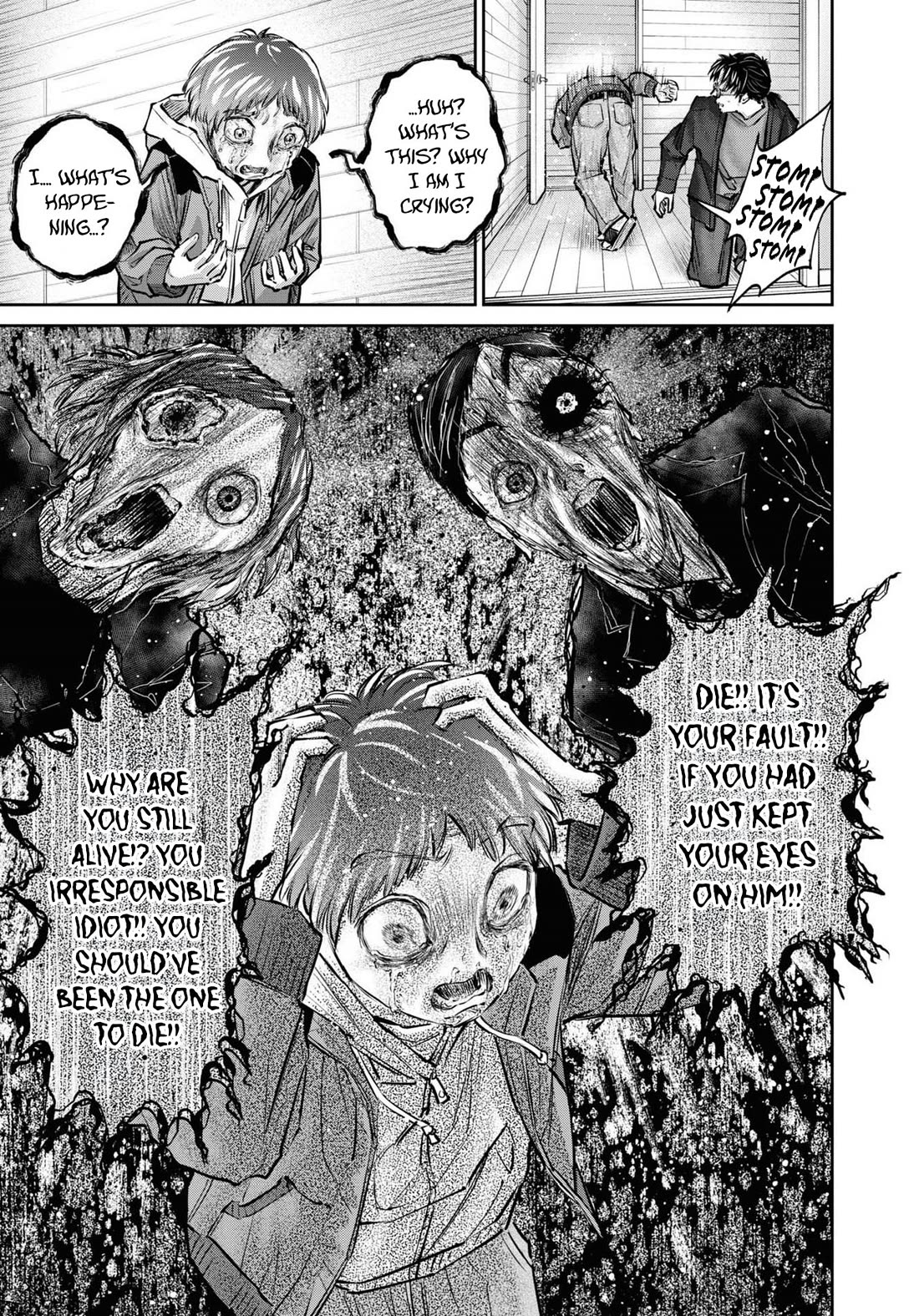Chilling Internet Urban Legends: A Horror Comic Anthology Chapter 3 page 11 - Chapter 3: Evil Eye (Katsumata Hiroki)
