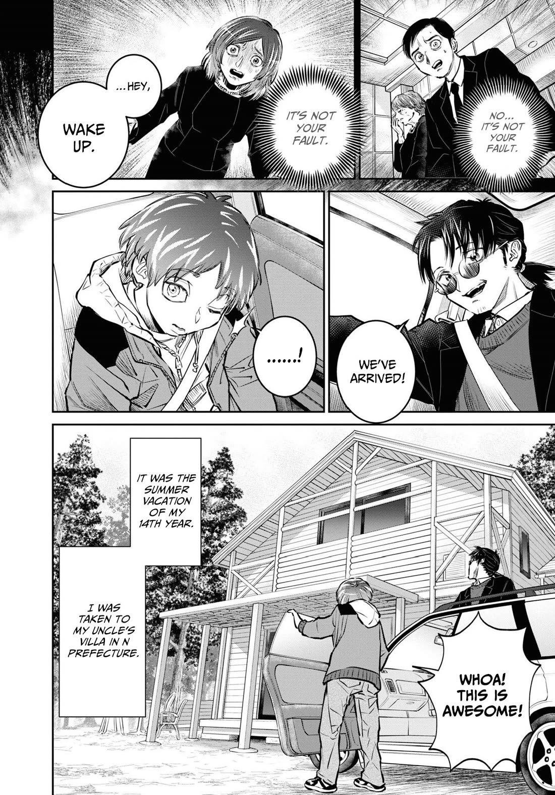 Chilling Internet Urban Legends: A Horror Comic Anthology Chapter 3 page 2 - Chapter 3: Evil Eye (Katsumata Hiroki)