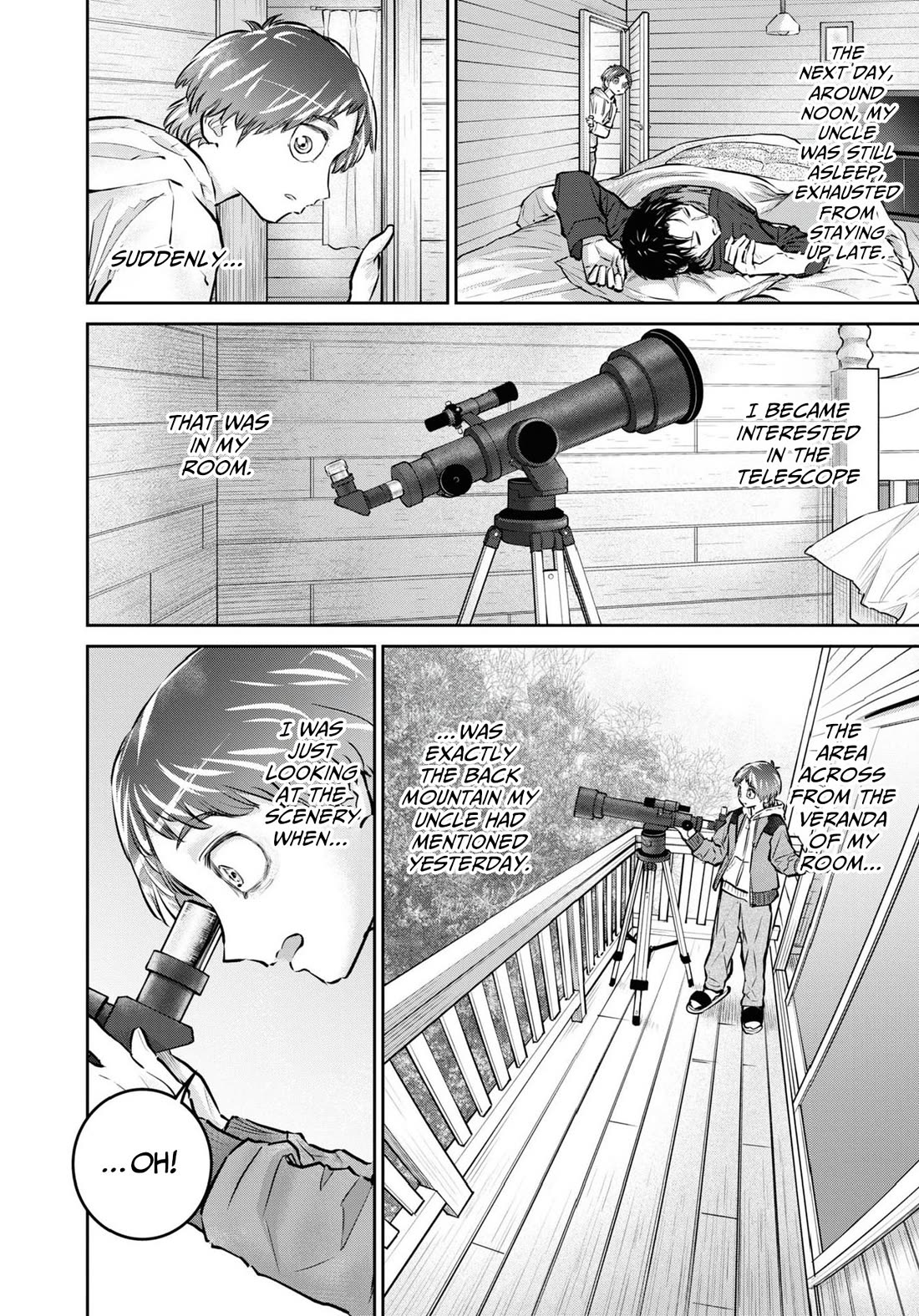 Chilling Internet Urban Legends: A Horror Comic Anthology Chapter 3 page 4 - Chapter 3: Evil Eye (Katsumata Hiroki)