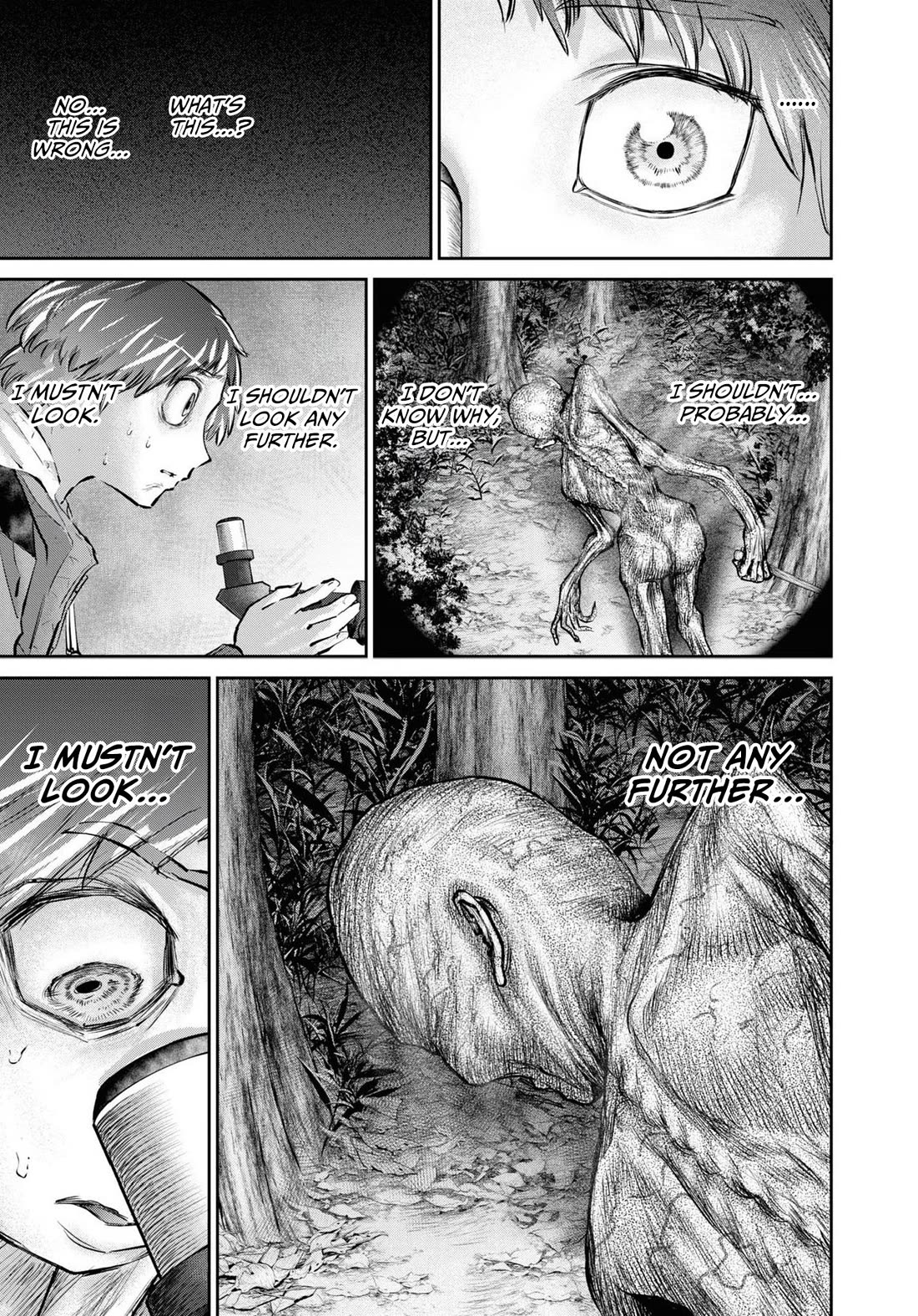 Chilling Internet Urban Legends: A Horror Comic Anthology Chapter 3 page 7 - Chapter 3: Evil Eye (Katsumata Hiroki)
