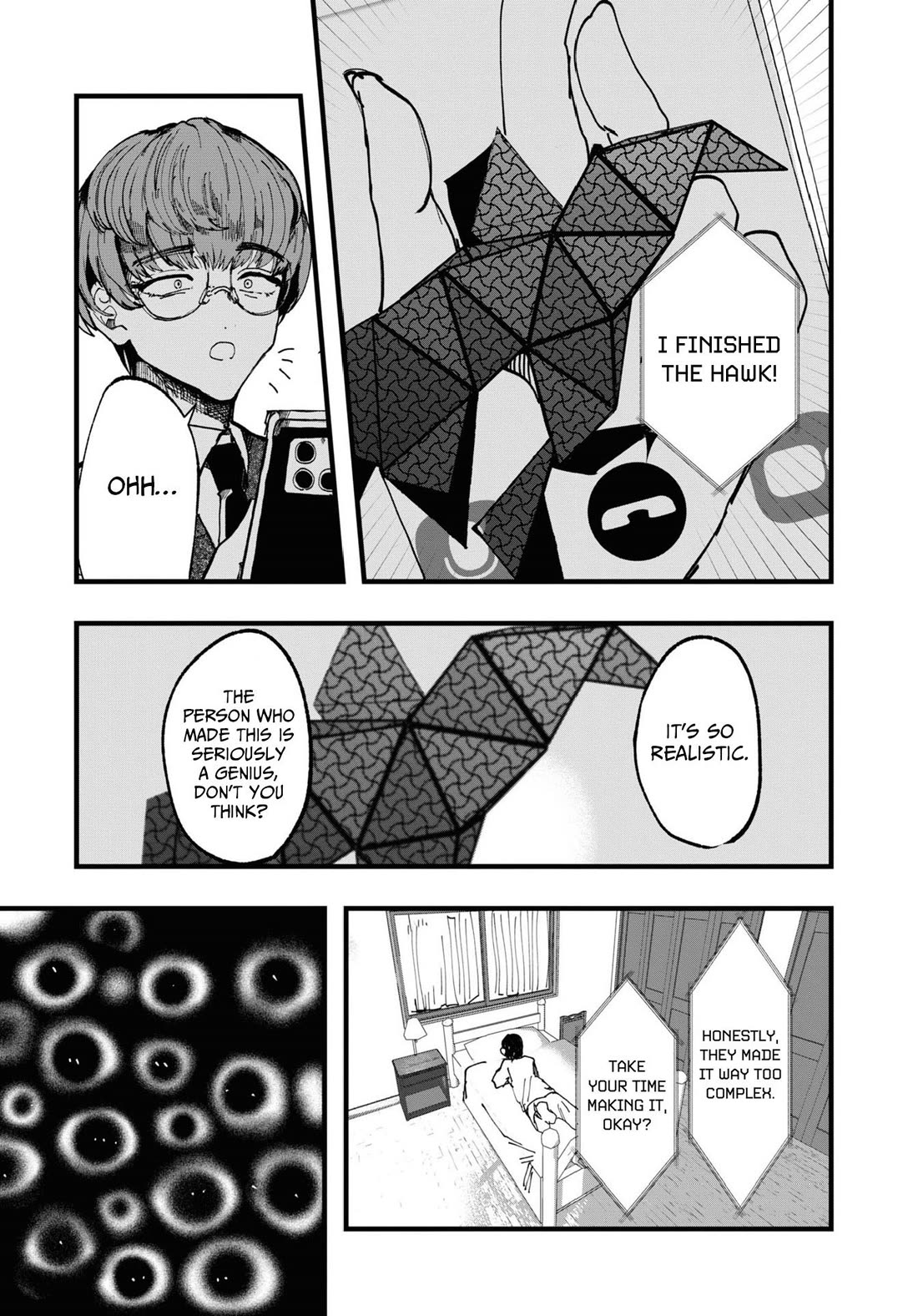 Chilling Internet Urban Legends: A Horror Comic Anthology Chapter 4 page 13 - Chapter 4: Rinfone (Tsutsui Itsuki)
