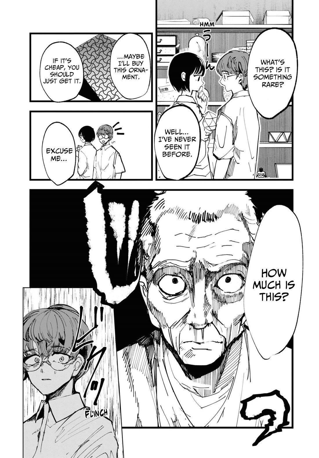 Chilling Internet Urban Legends: A Horror Comic Anthology Chapter 4 page 4 - Chapter 4: Rinfone (Tsutsui Itsuki)
