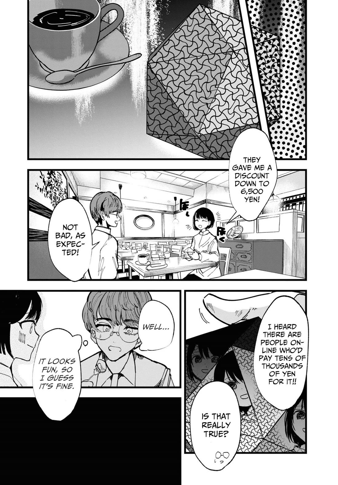 Chilling Internet Urban Legends: A Horror Comic Anthology Chapter 4 page 7 - Chapter 4: Rinfone (Tsutsui Itsuki)