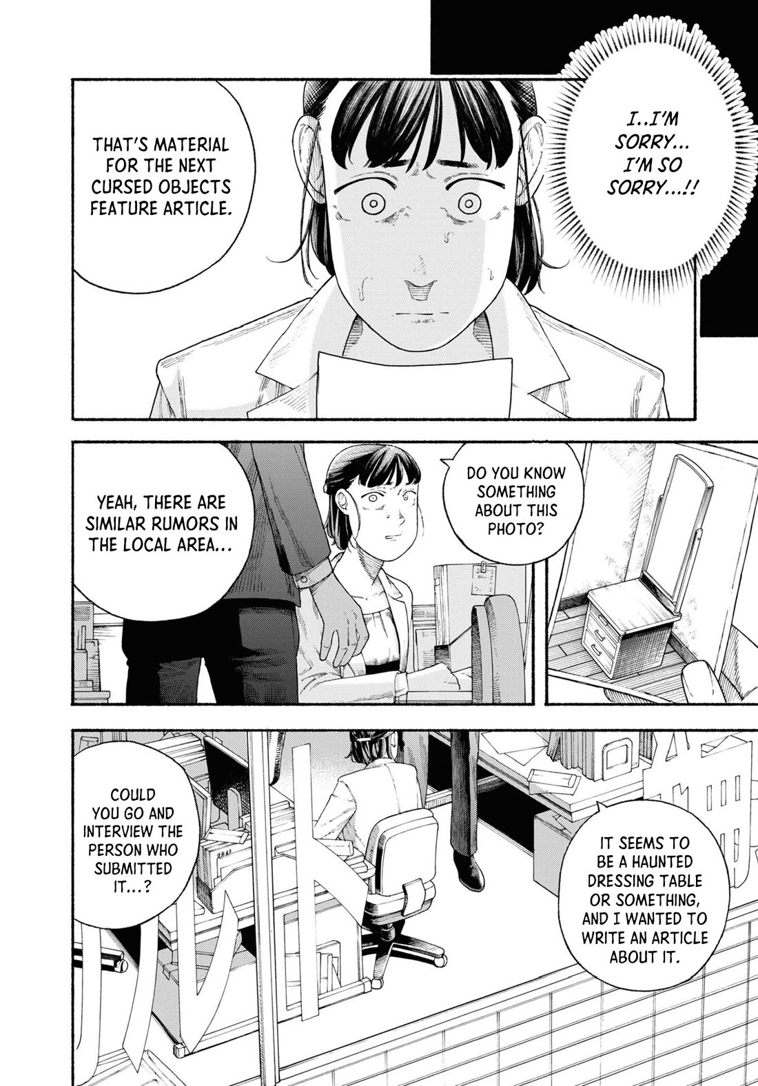 Chilling Internet Urban Legends: A Horror Comic Anthology Chapter 5 page 2 - Chapter 5: Kinkisaki Pandora Pt. 1 (Wasai)