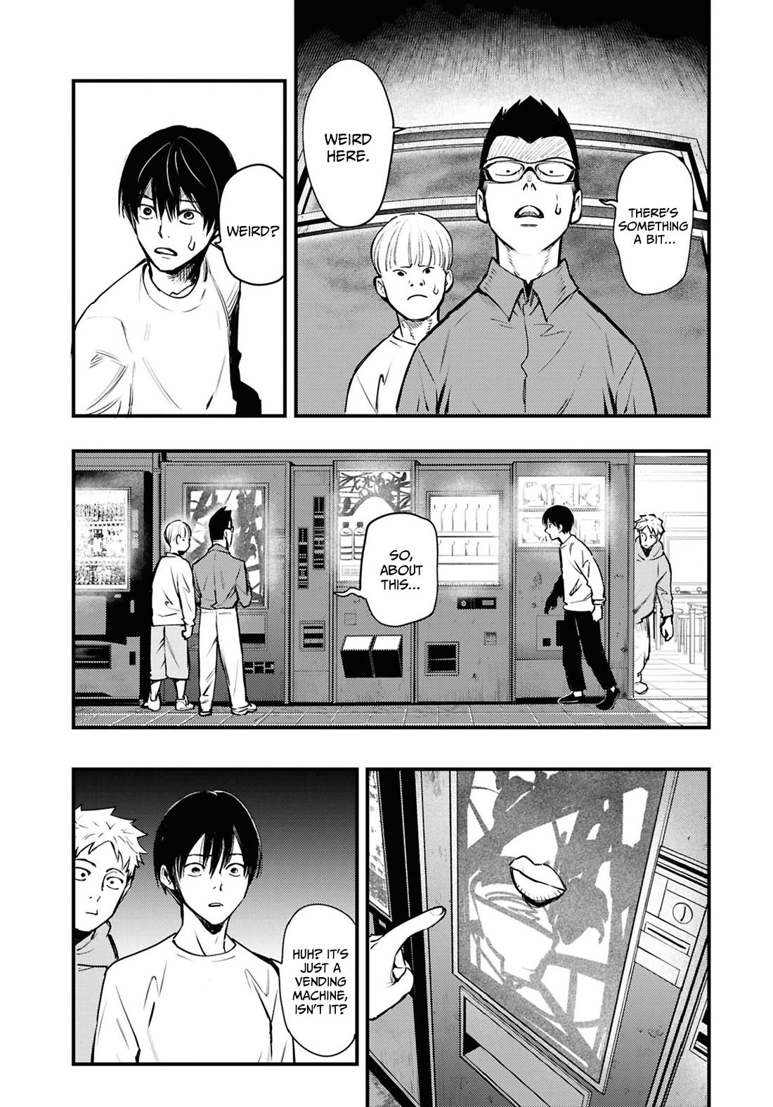 Chilling Internet Urban Legends: A Horror Comic Anthology Chapter 7 page 14 - Chapter 7: Drive-In (Shimizu Aki)