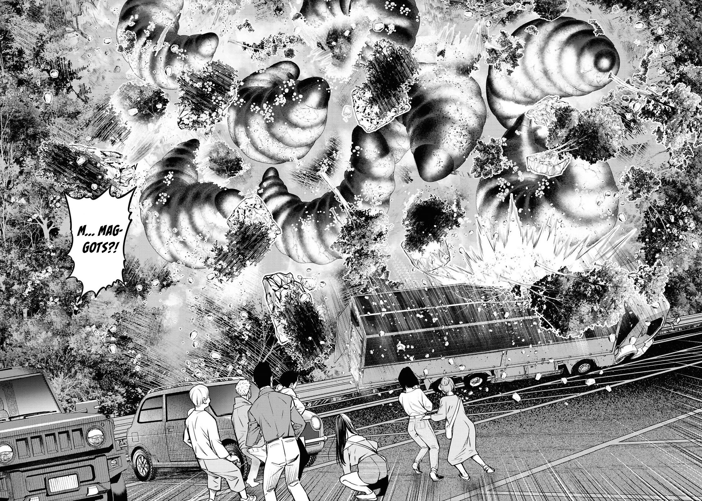 Chilling Internet Urban Legends: A Horror Comic Anthology Chapter 7 page 20 - Chapter 7: Drive-In (Shimizu Aki)