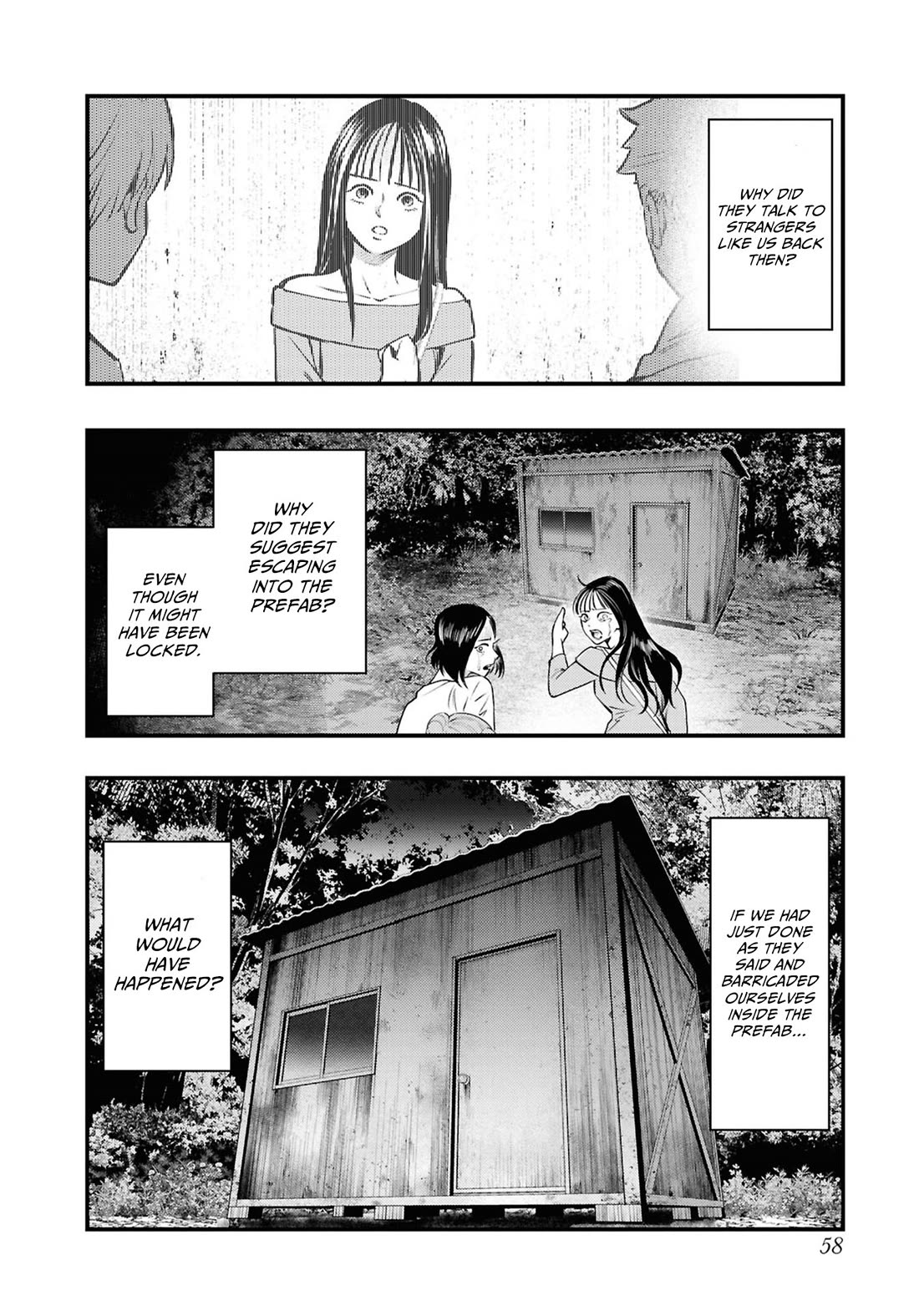 Chilling Internet Urban Legends: A Horror Comic Anthology Chapter 7 page 29 - Chapter 7: Drive-In (Shimizu Aki)