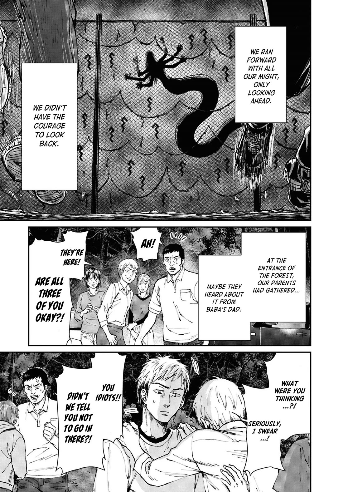Chilling Internet Urban Legends: A Horror Comic Anthology Chapter 8 page 19 - Chapter 8: Kankandara (Miyao Ikumi)