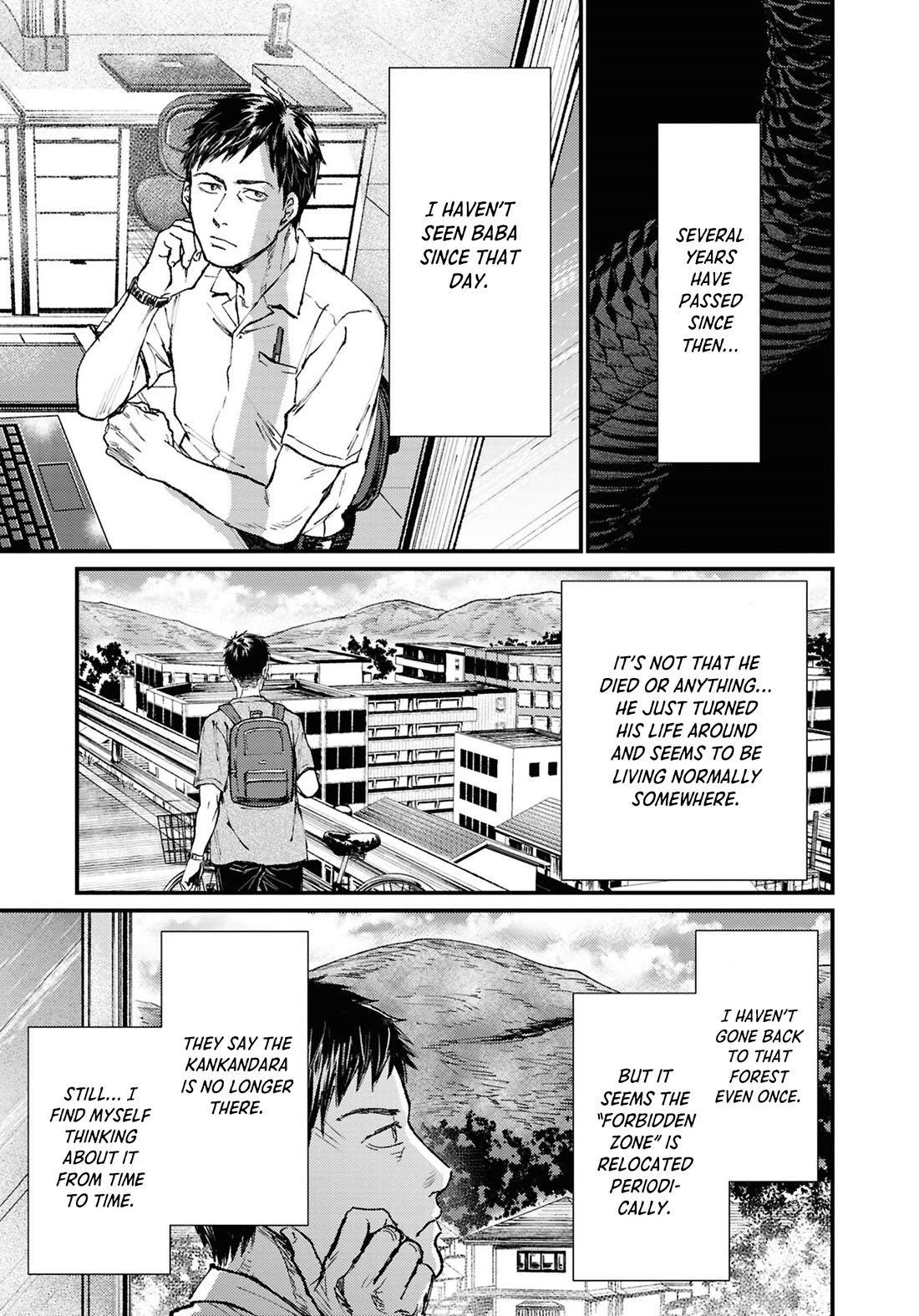 Chilling Internet Urban Legends: A Horror Comic Anthology Chapter 8 page 27 - Chapter 8: Kankandara (Miyao Ikumi)