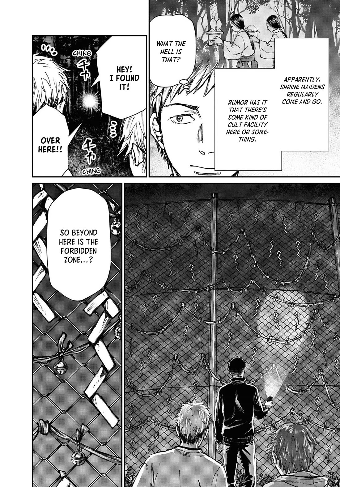 Chilling Internet Urban Legends: A Horror Comic Anthology Chapter 8 page 4 - Chapter 8: Kankandara (Miyao Ikumi)