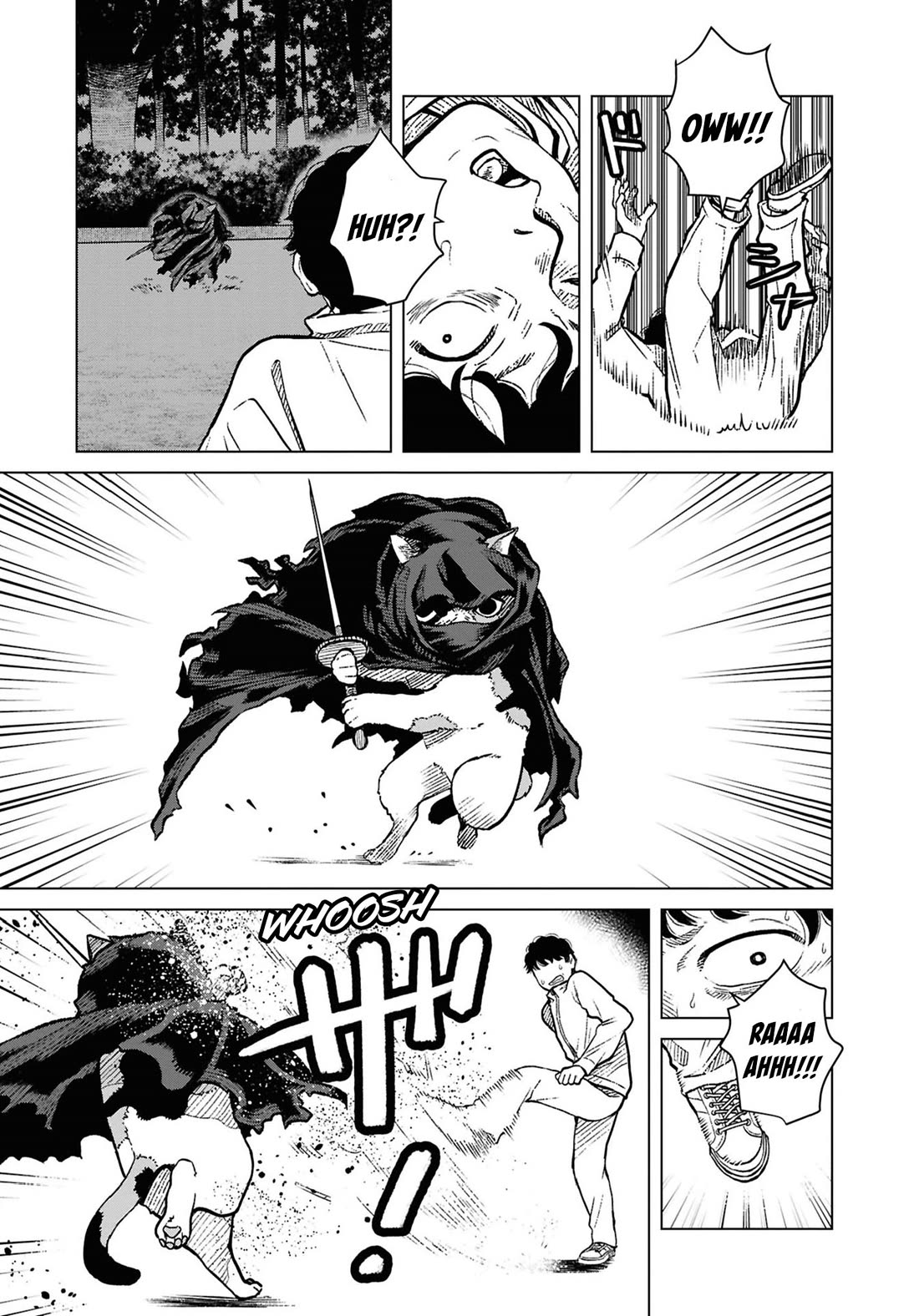 Chilling Internet Urban Legends: A Horror Comic Anthology Chapter 9 page 3 - Chapter 9: Ninja Cats (Tomo Kitaoka)