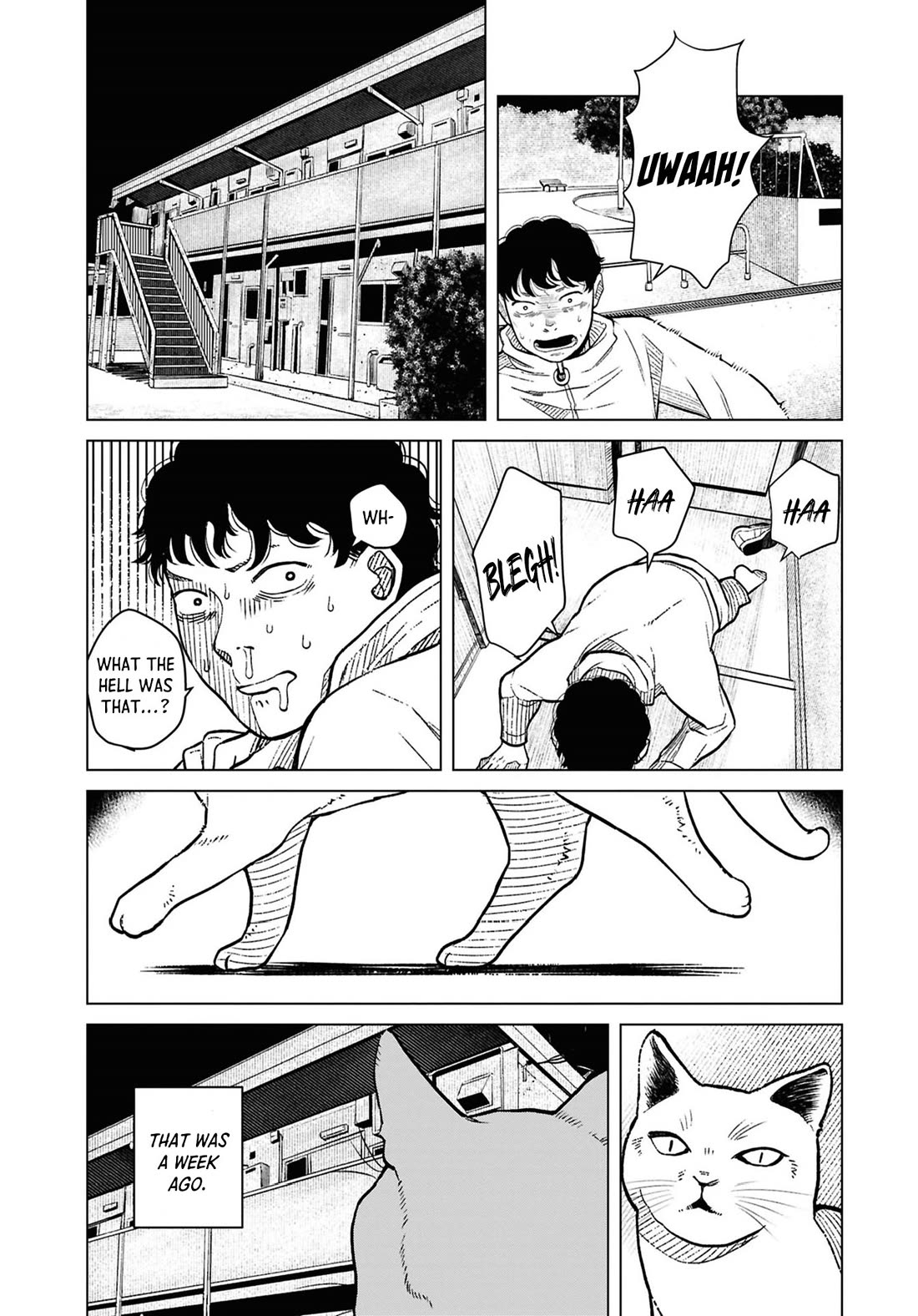 Chilling Internet Urban Legends: A Horror Comic Anthology Chapter 9 page 4 - Chapter 9: Ninja Cats (Tomo Kitaoka)