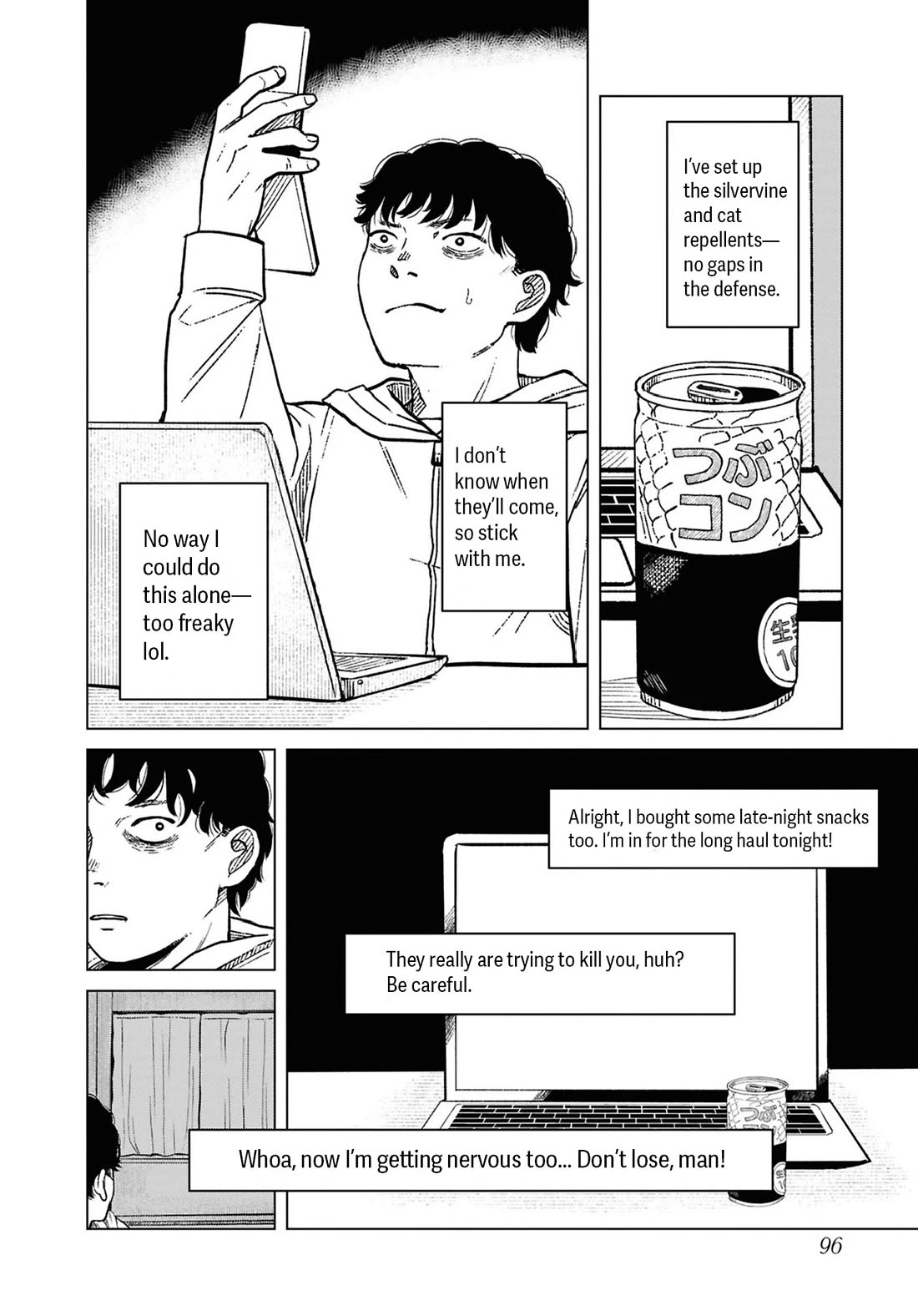 Chilling Internet Urban Legends: A Horror Comic Anthology Chapter 9 page 8 - Chapter 9: Ninja Cats (Tomo Kitaoka)