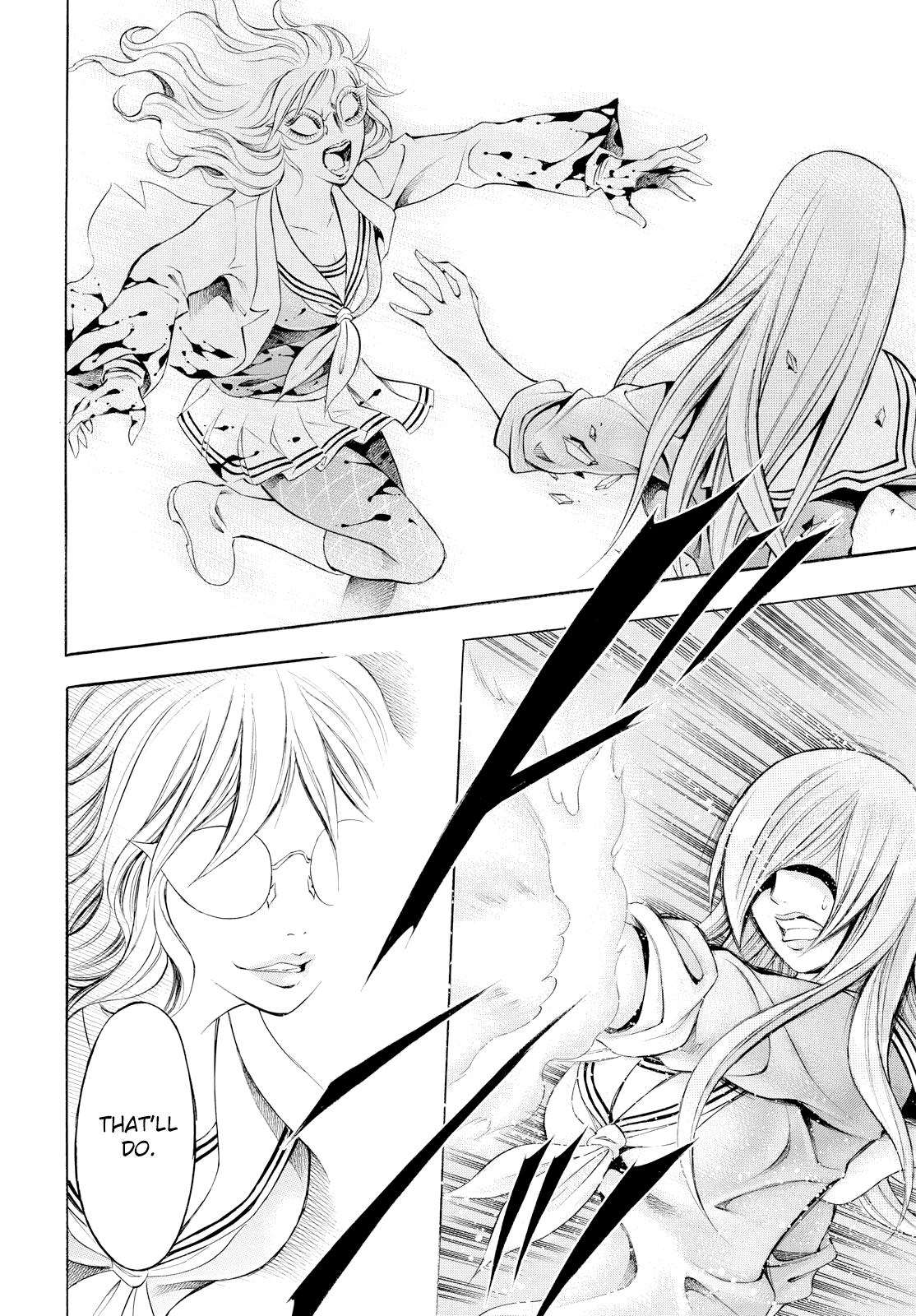 Chimamire Sukeban Chainsaw: reflesh Chapter 13 page 12 - Chapter 13 [END]