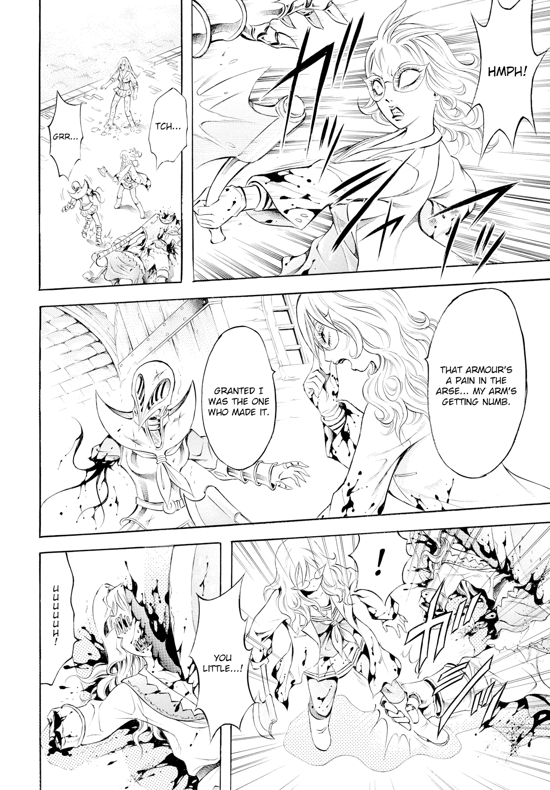 Chimamire Sukeban Chainsaw: reflesh Chapter 13 page 8 - Chapter 13 [END]