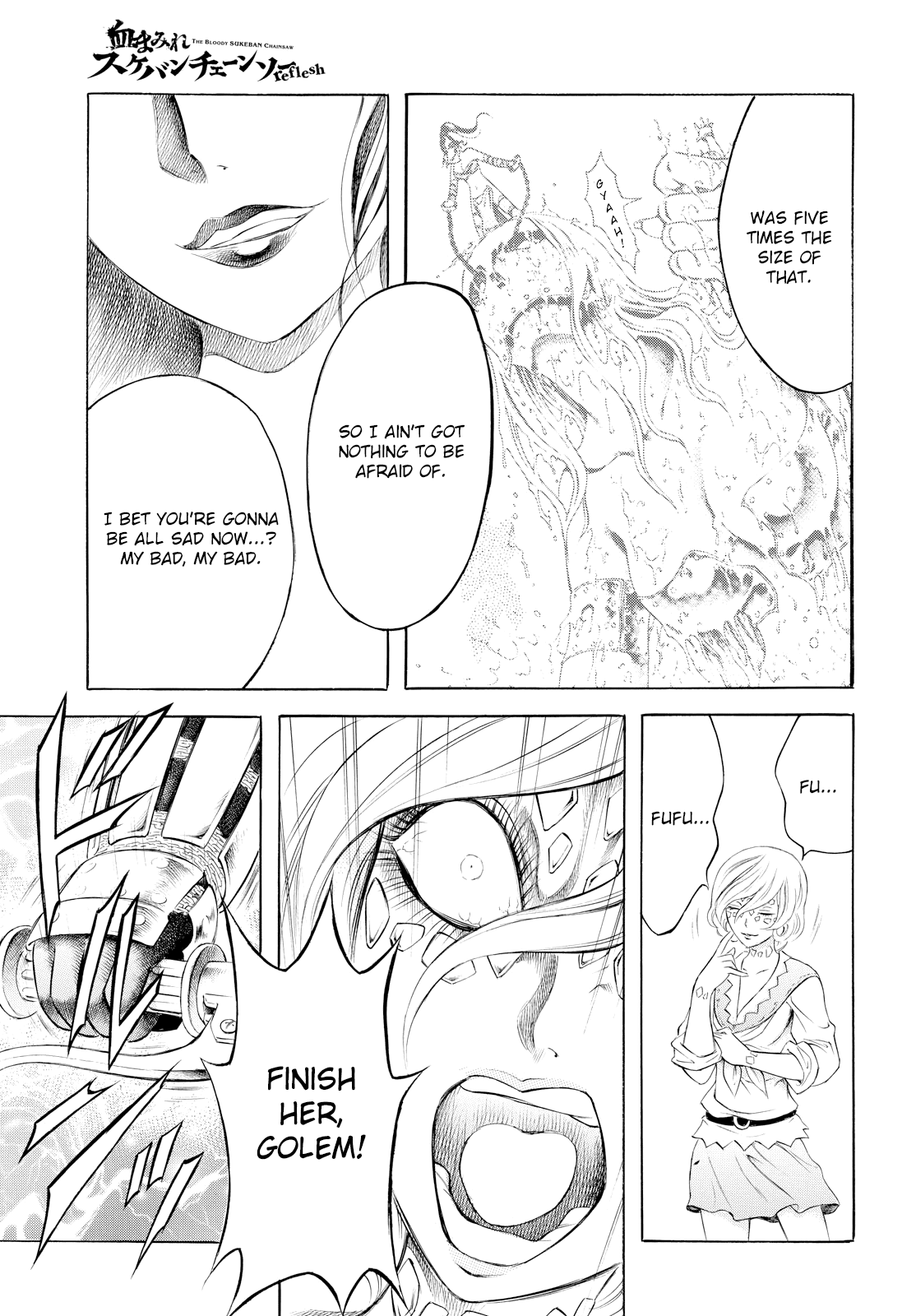 Chimamire Sukeban Chainsaw: reflesh Chapter 4 page 17 - Chapter 4