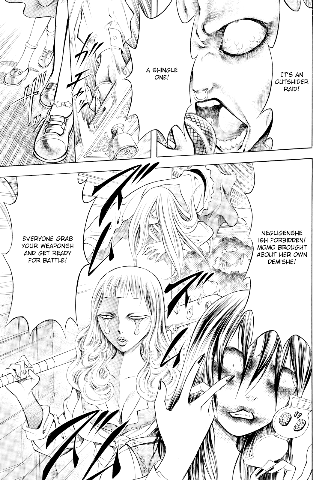 Chimamire Sukeban Chainsaw: reflesh Chapter 4 page 3 - Chapter 4