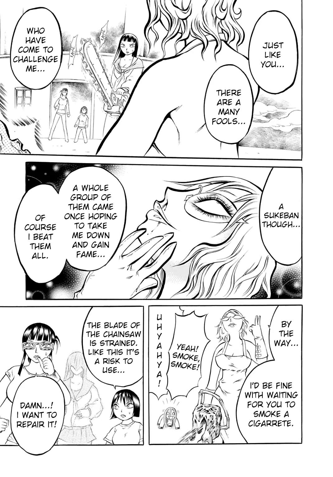 Chimamire Sukeban Chainsaw Chapter 17 page 13 - Chapter 17