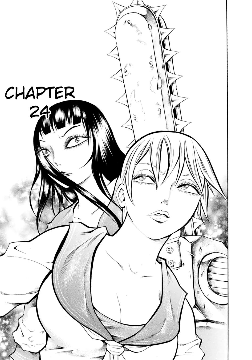 Chimamire Sukeban Chainsaw Chapter 24 page 1 - Chapter 24