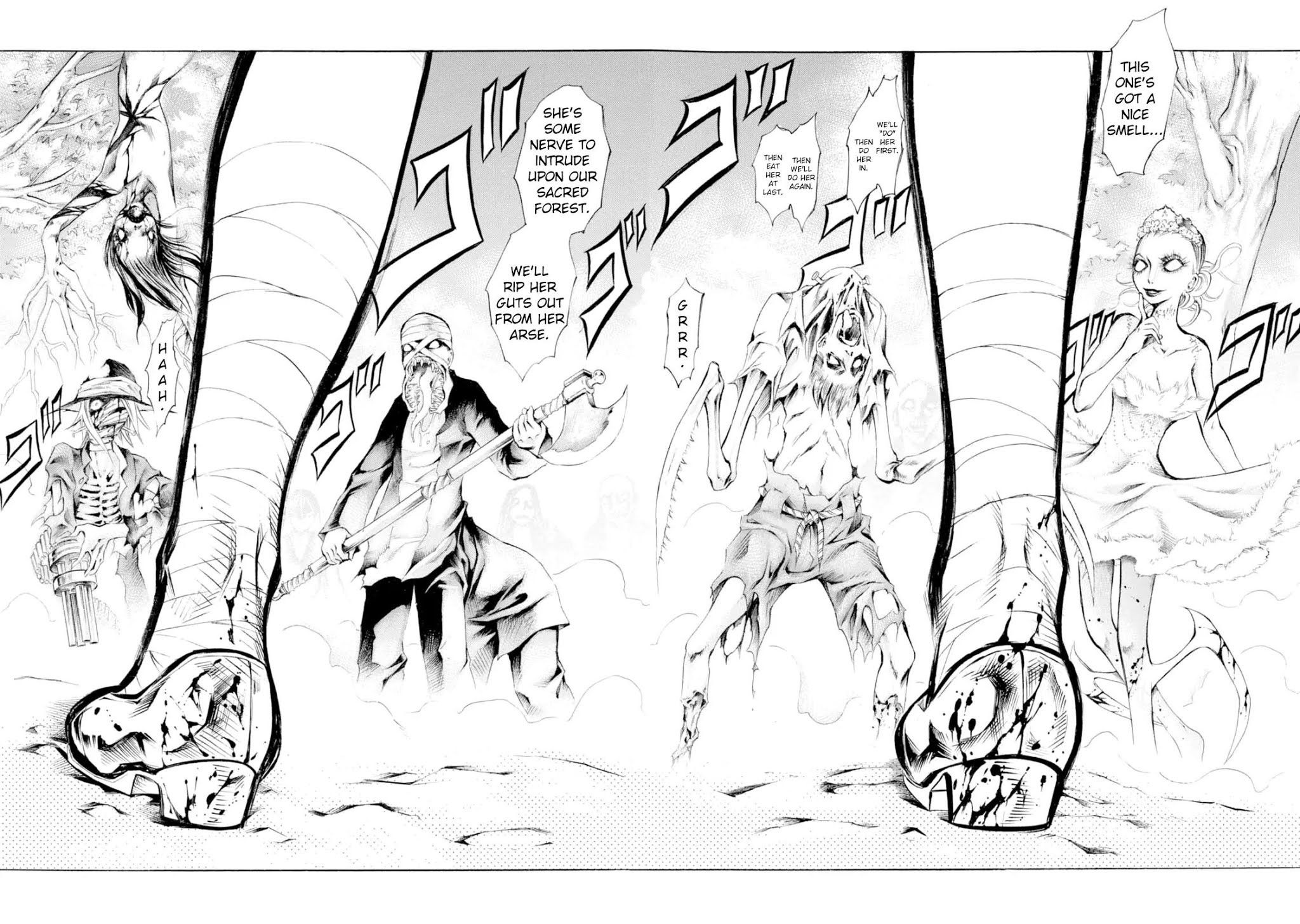 Chimamire Sukeban Chainsaw Chapter 36 page 8 - Chapter 36