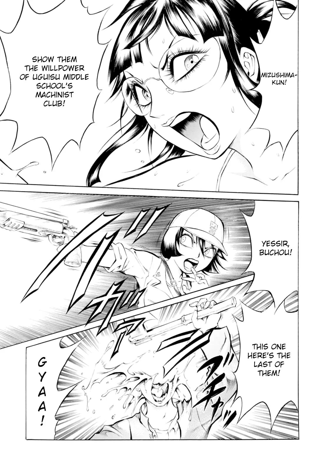 Chimamire Sukeban Chainsaw Chapter 37 page 19 - Chapter 37